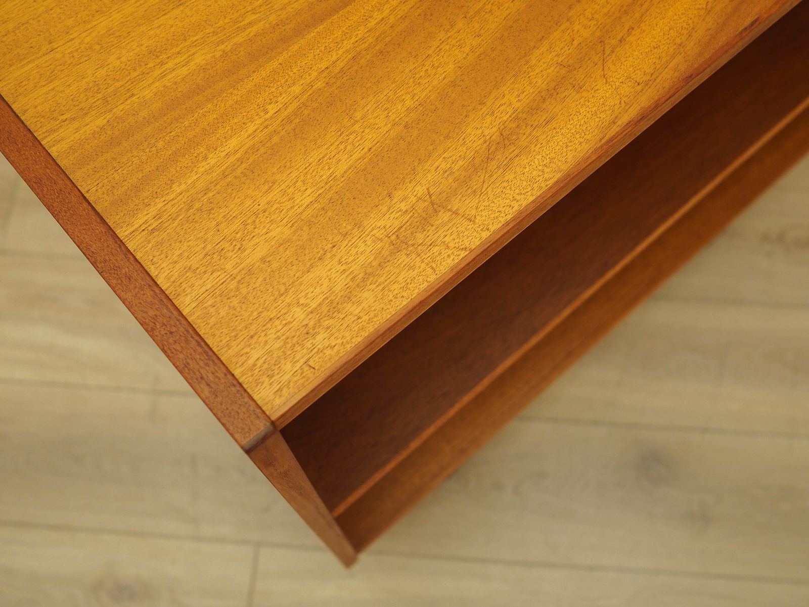 Teakhouten boekenkast, Deens design, jaren 1970, gemaakt in Denemarken photo vinterior