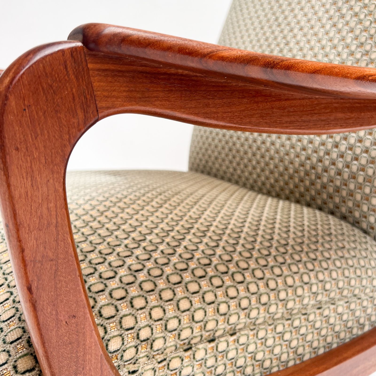 Organic Armchair Attributed To De Ster Gelderland, 1960s photo for sale