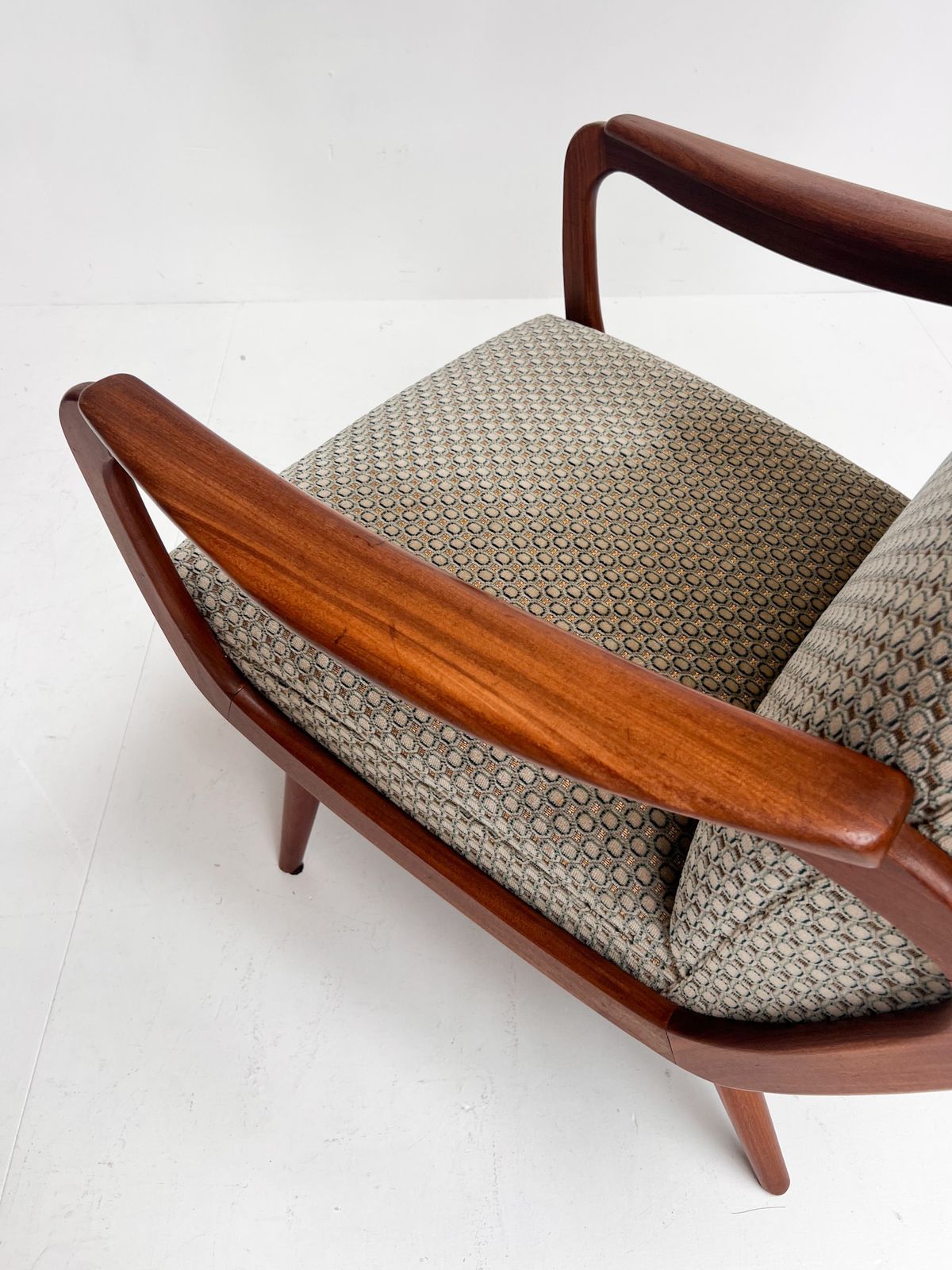 Organic Armchair Attributed To De Ster Gelderland, 1960s photo vinterior
