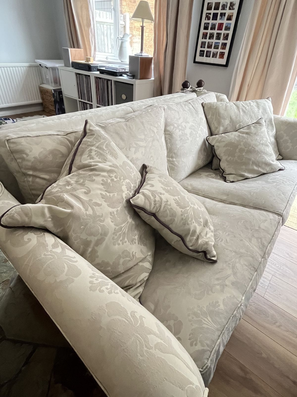 **Reduced For Sale** Duresta Trafalgar 3 Seater Drop Arm Kentish Sofa photo furniture