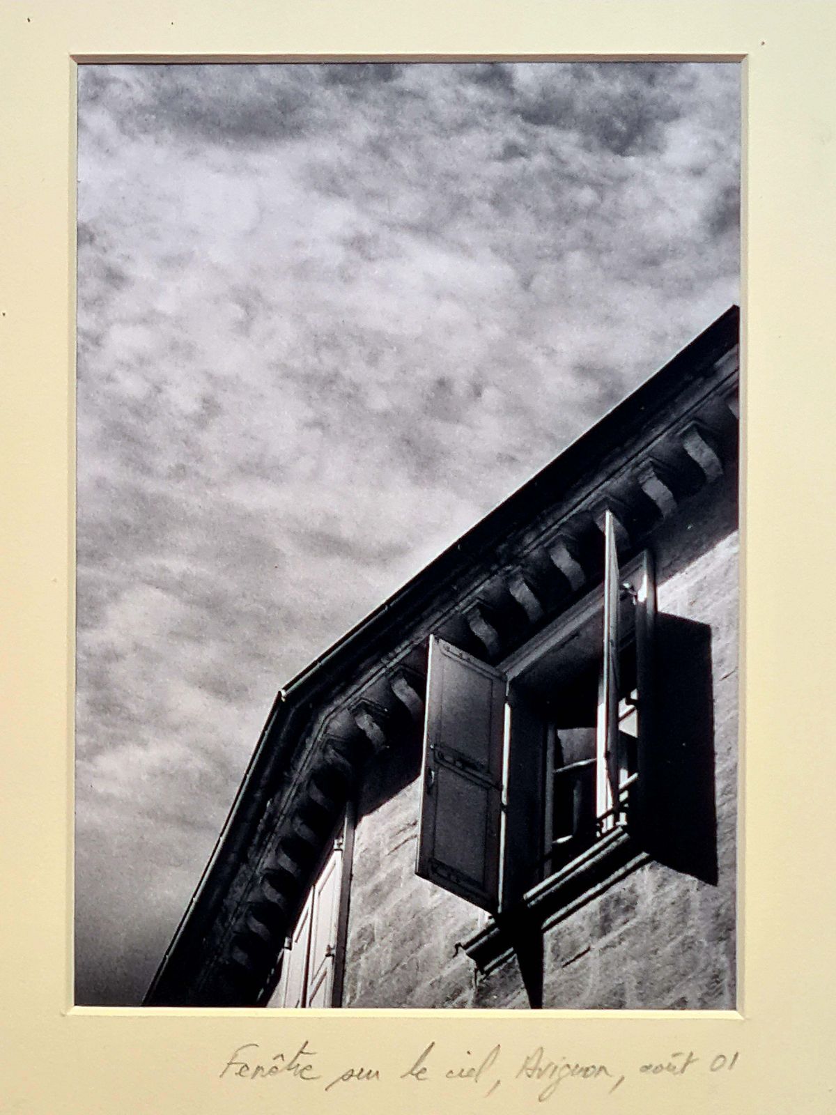 The Open Window Photorealist Photograph, Black And White, 21st Century