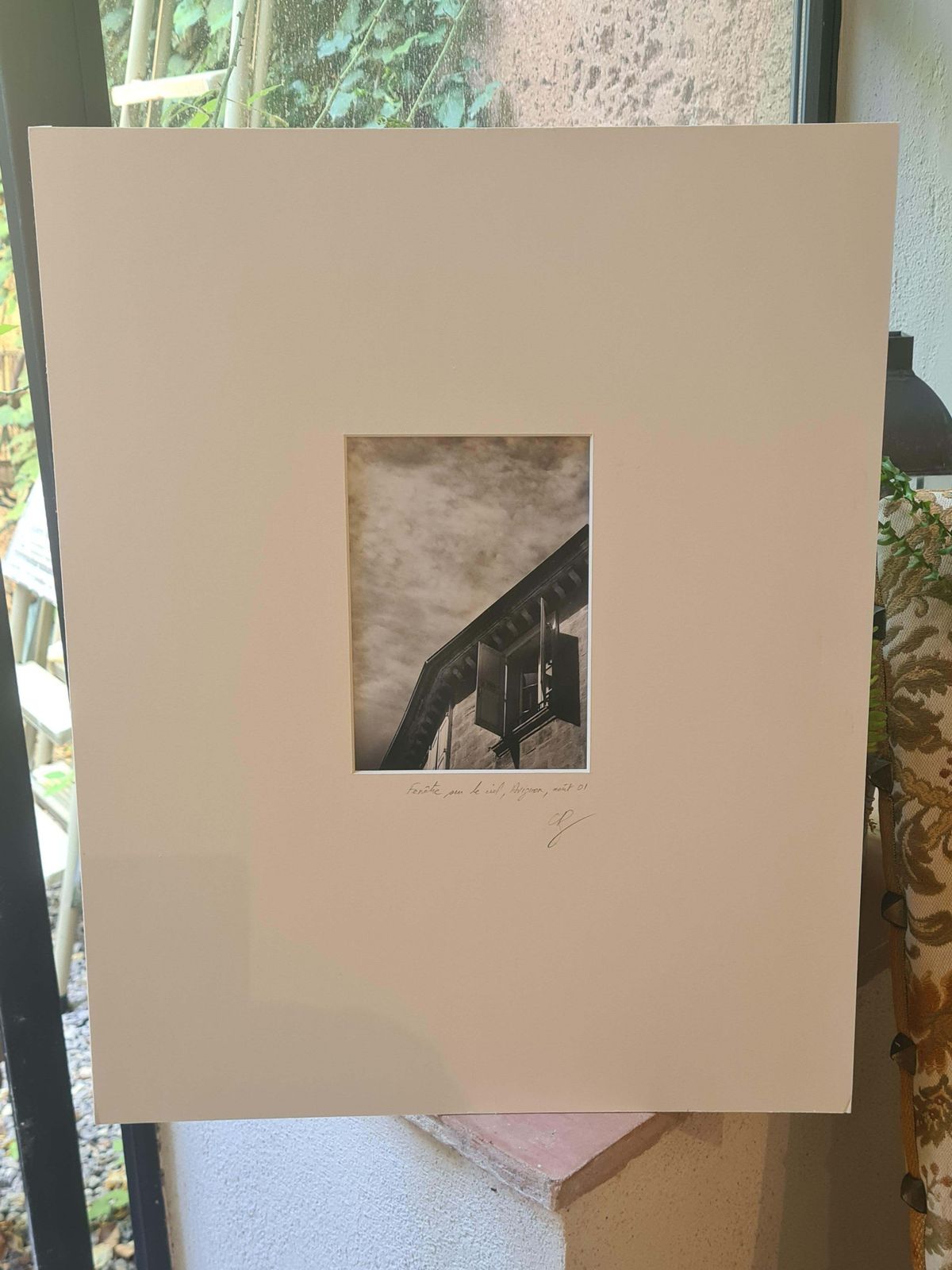 The Open Window Photorealist Photograph, Black And White, 21st Century photo buy