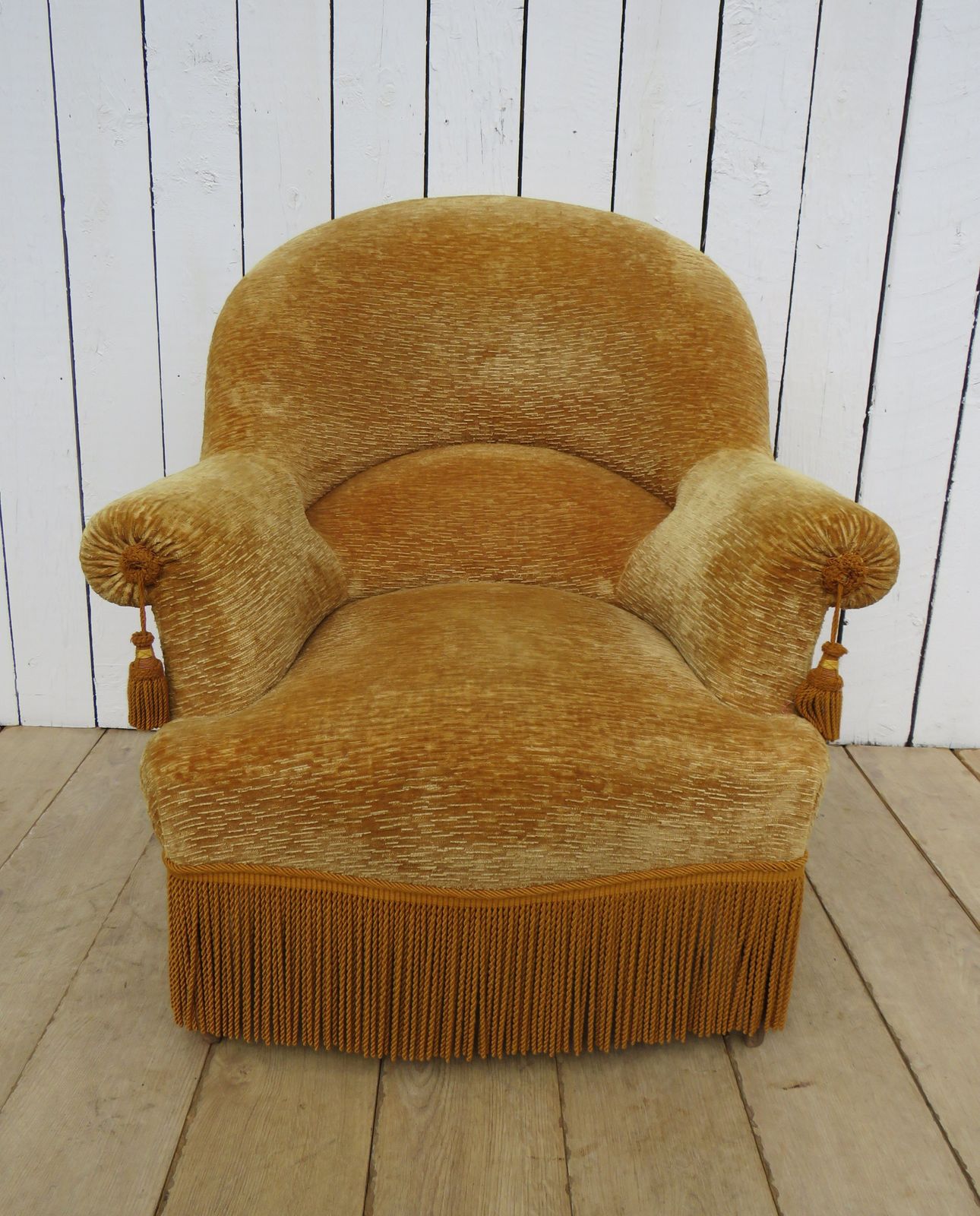 Antique Napoleon III Tub Chair photo furniture