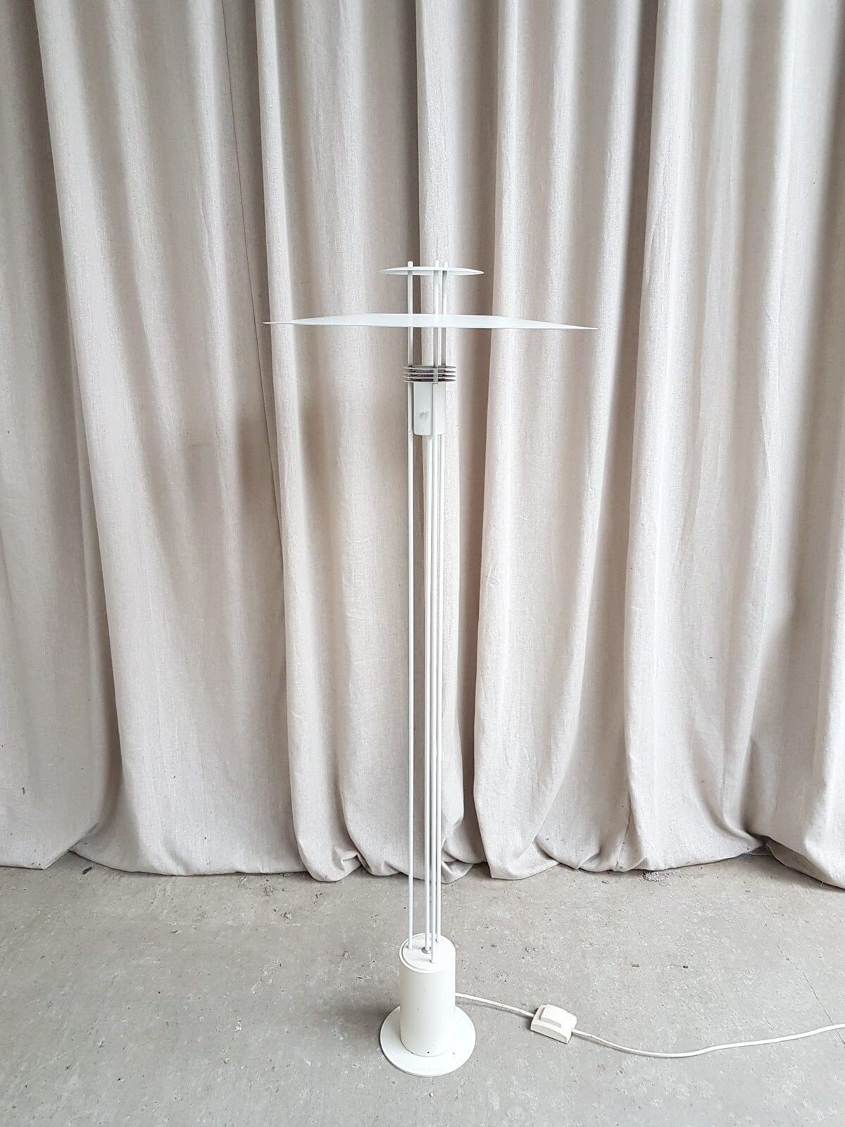 Vtg Late Mid Century Benny Frandsen Modernist Floor Lamp Danish Scandi #423 photo 525.0