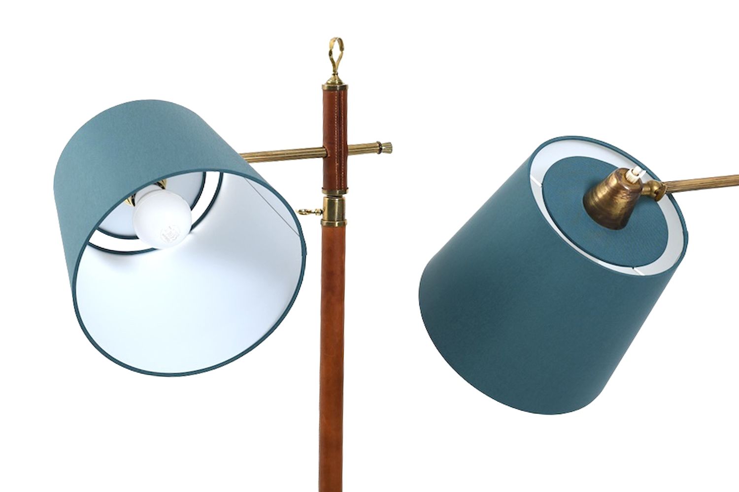 Pair Of 1940s 50s Floorlamps By Lysberg, Hansen & Terp. photo 4250.0