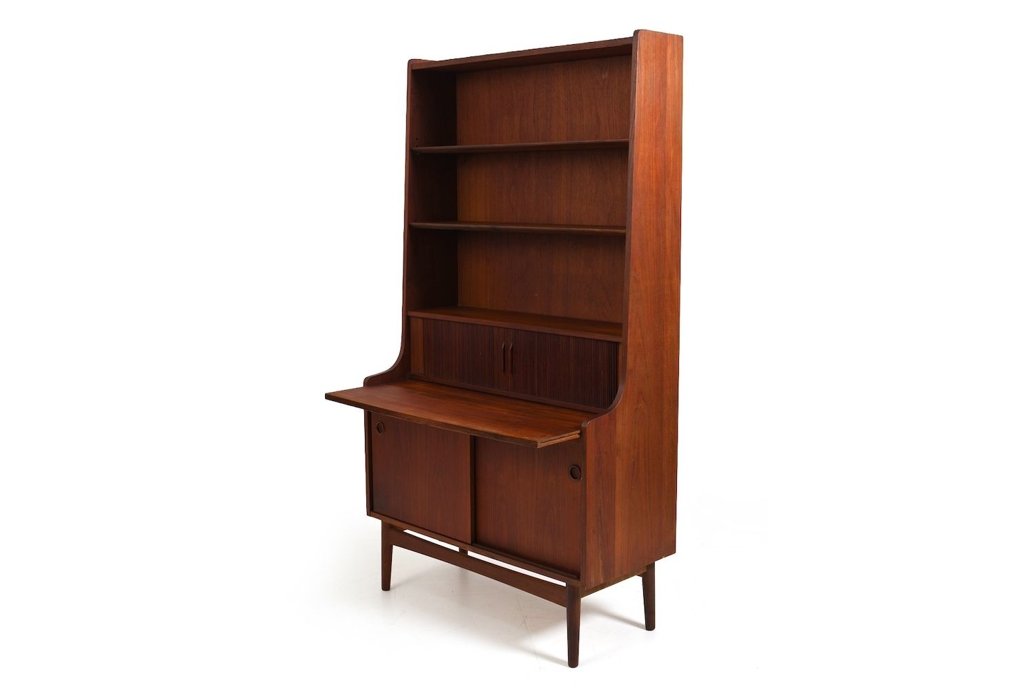 Secretary In Teak By Johannes Sorth For Nexø 1960s photo for sale