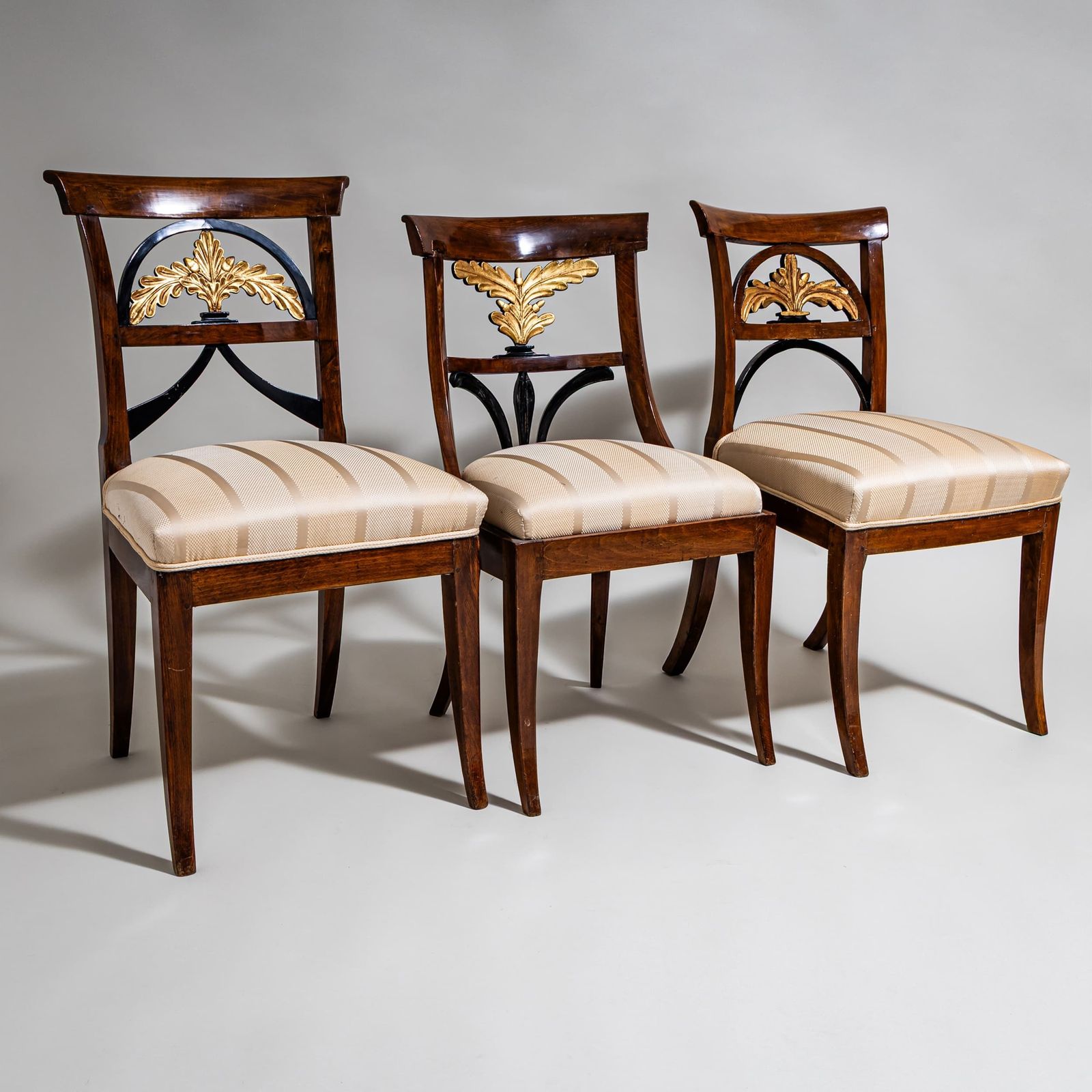 Biedermeier stoeltje, Midden-Duitsland, ca. 1835–1840 photo vintage