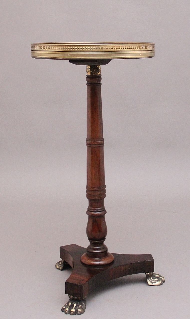 19th Century Antique Rosewood Telescopic Occasional Table photo furniture