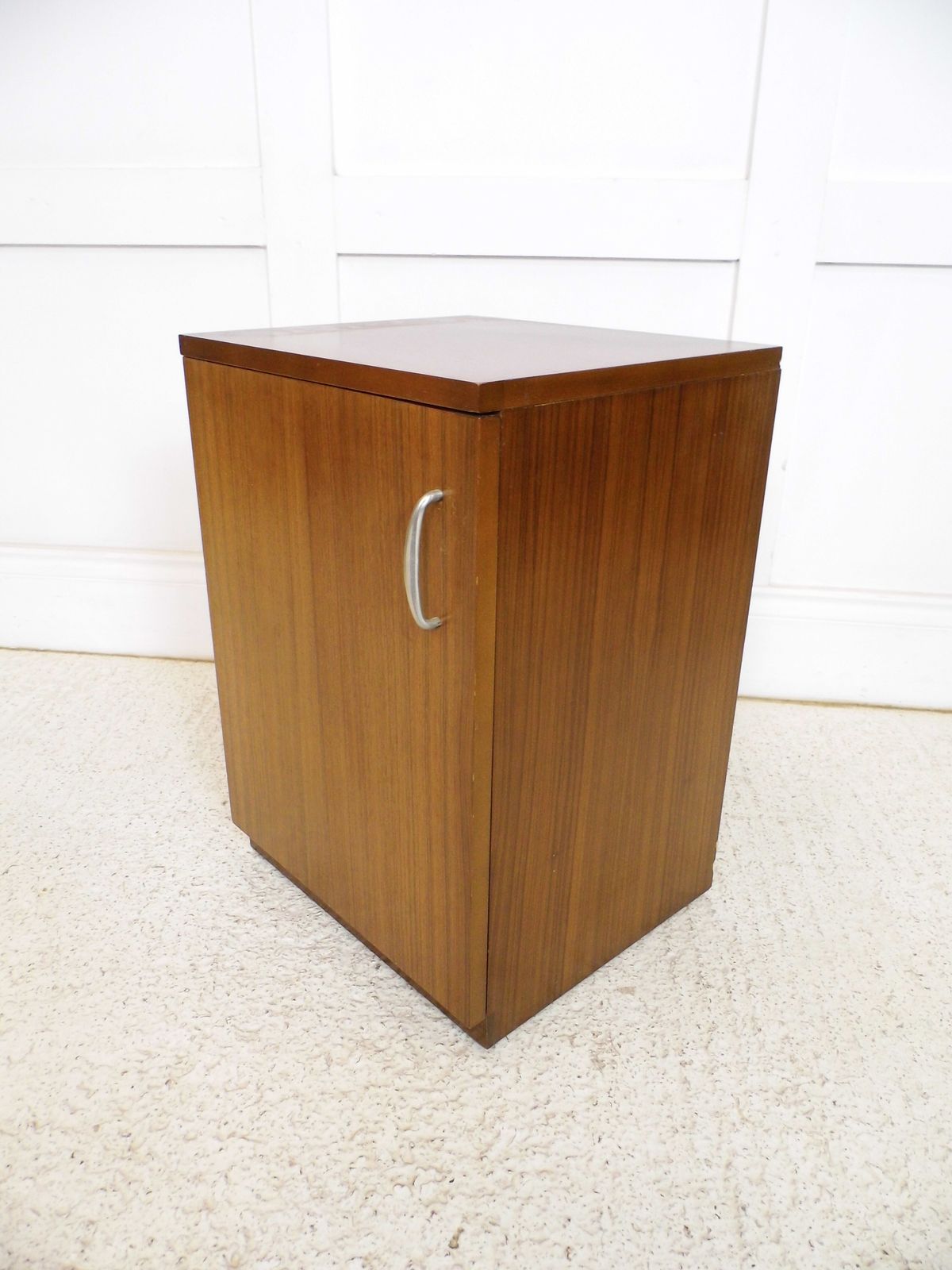 Vintage Midcentury Stag Furniture Bedisde Cabinet Walnut Finish 1950s photo buy