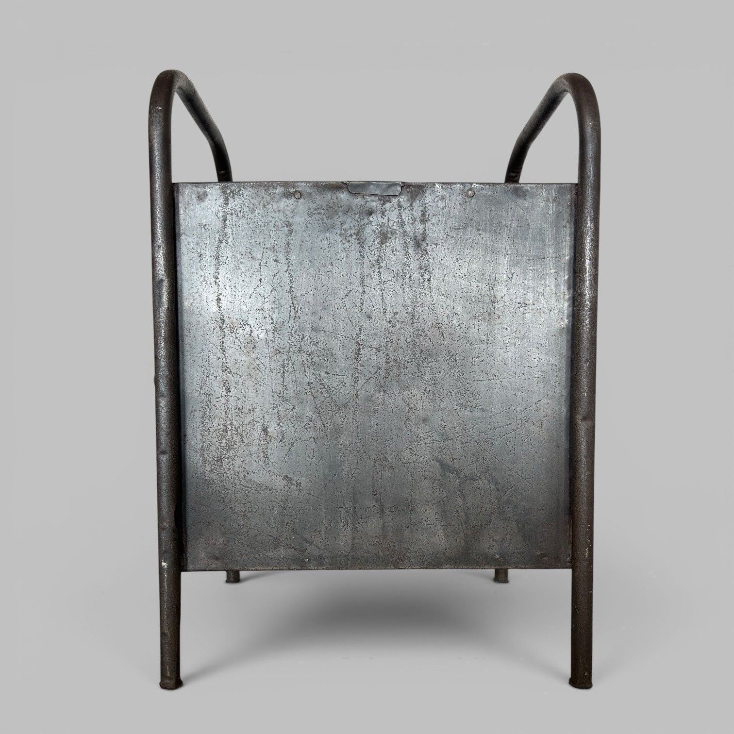photo furniture Industrial Metal Cabinet Side Table Vintage Steel Locker Cabinet