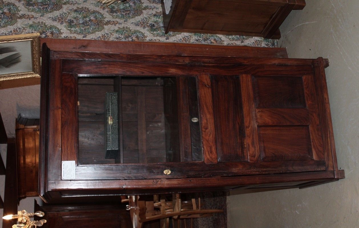 1 Door Cabinet In Rosewood 20th