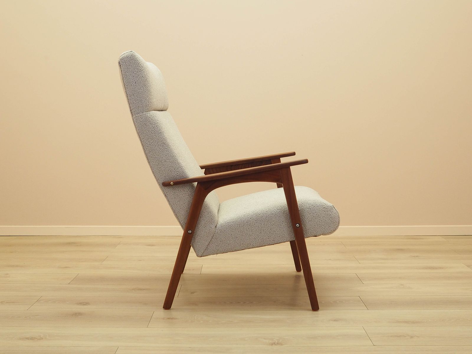Teakhouten fauteuil, Deens design, jaren 1970, gemaakt in Denemarken photo buy