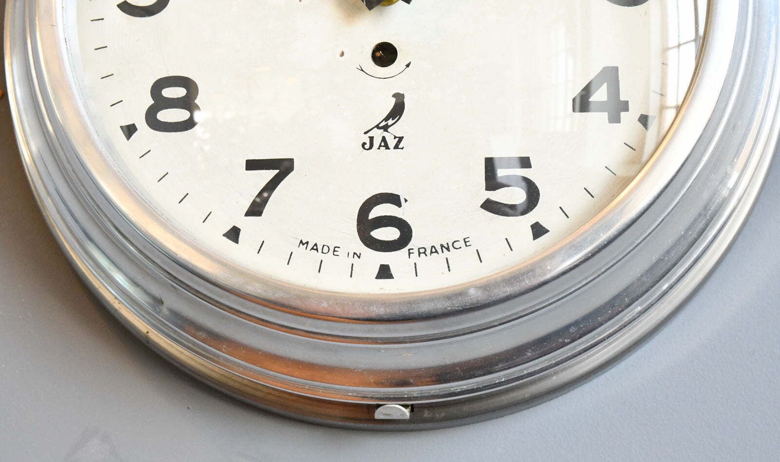 French Jewellers Clock By Jaz Circa 1940s photo furniture