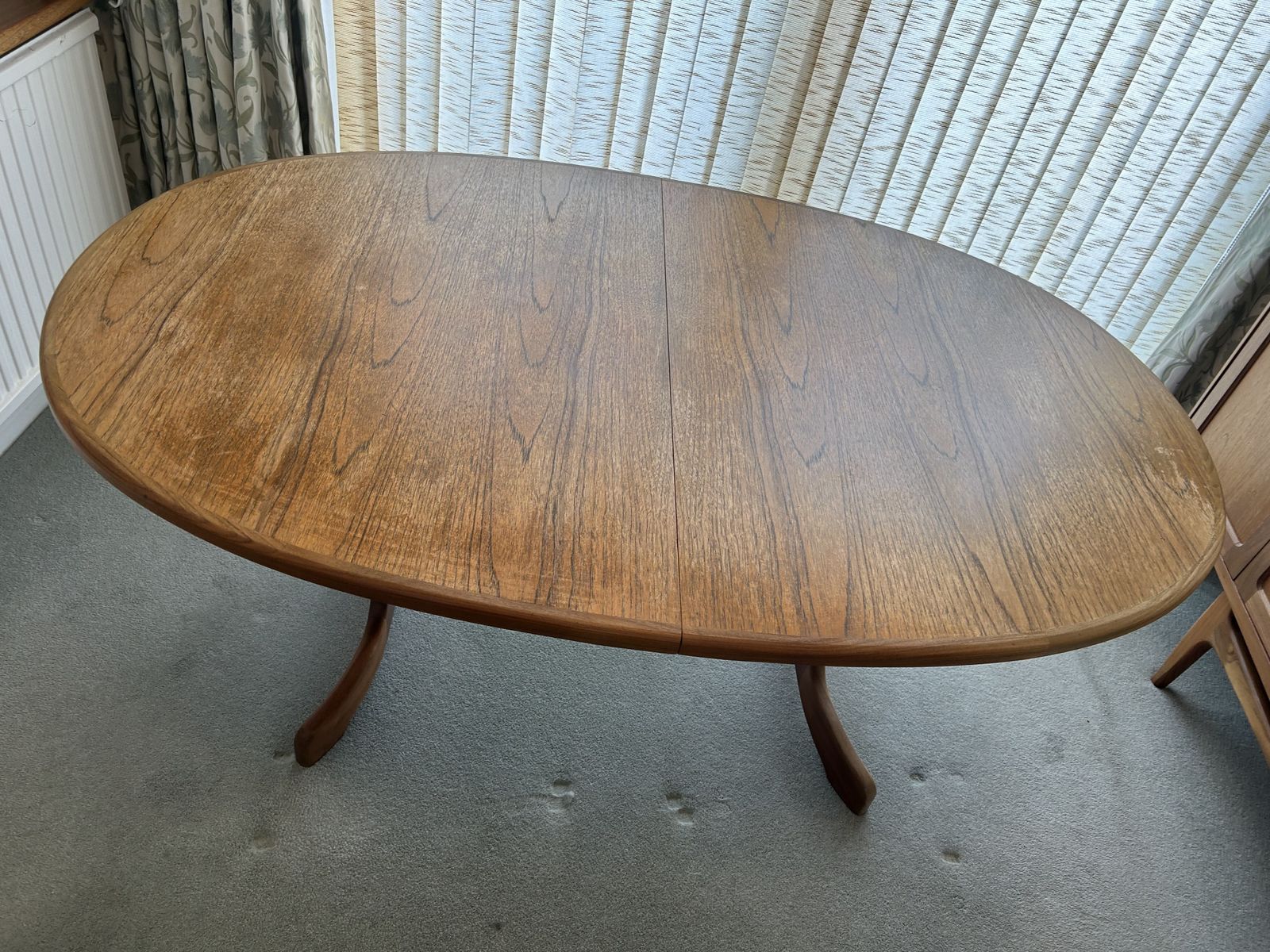 G Plan Fresco Oval Teak Table And Chairs