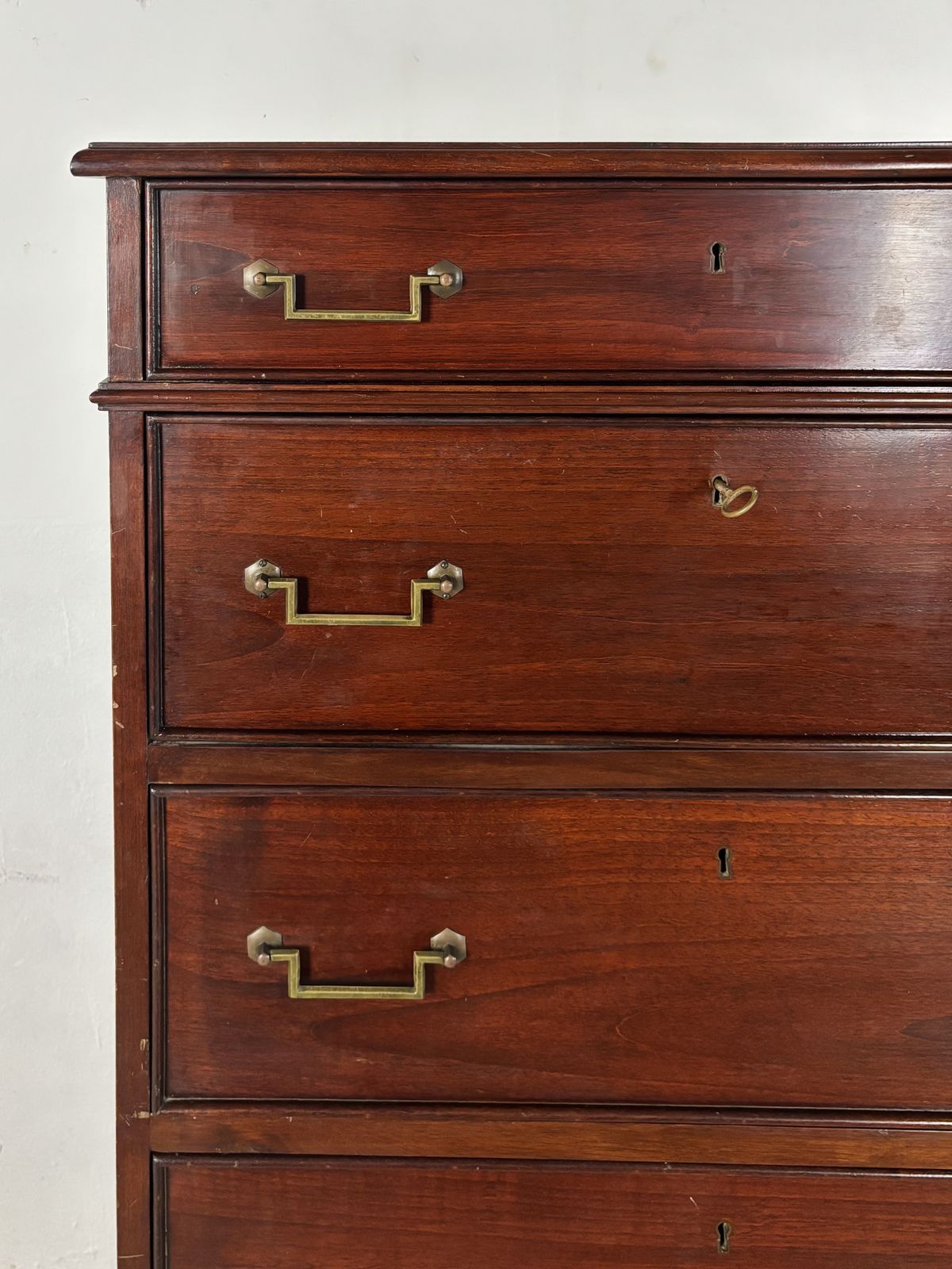 photo vintage Secretaire Ladekast, Midden 20e Eeuw