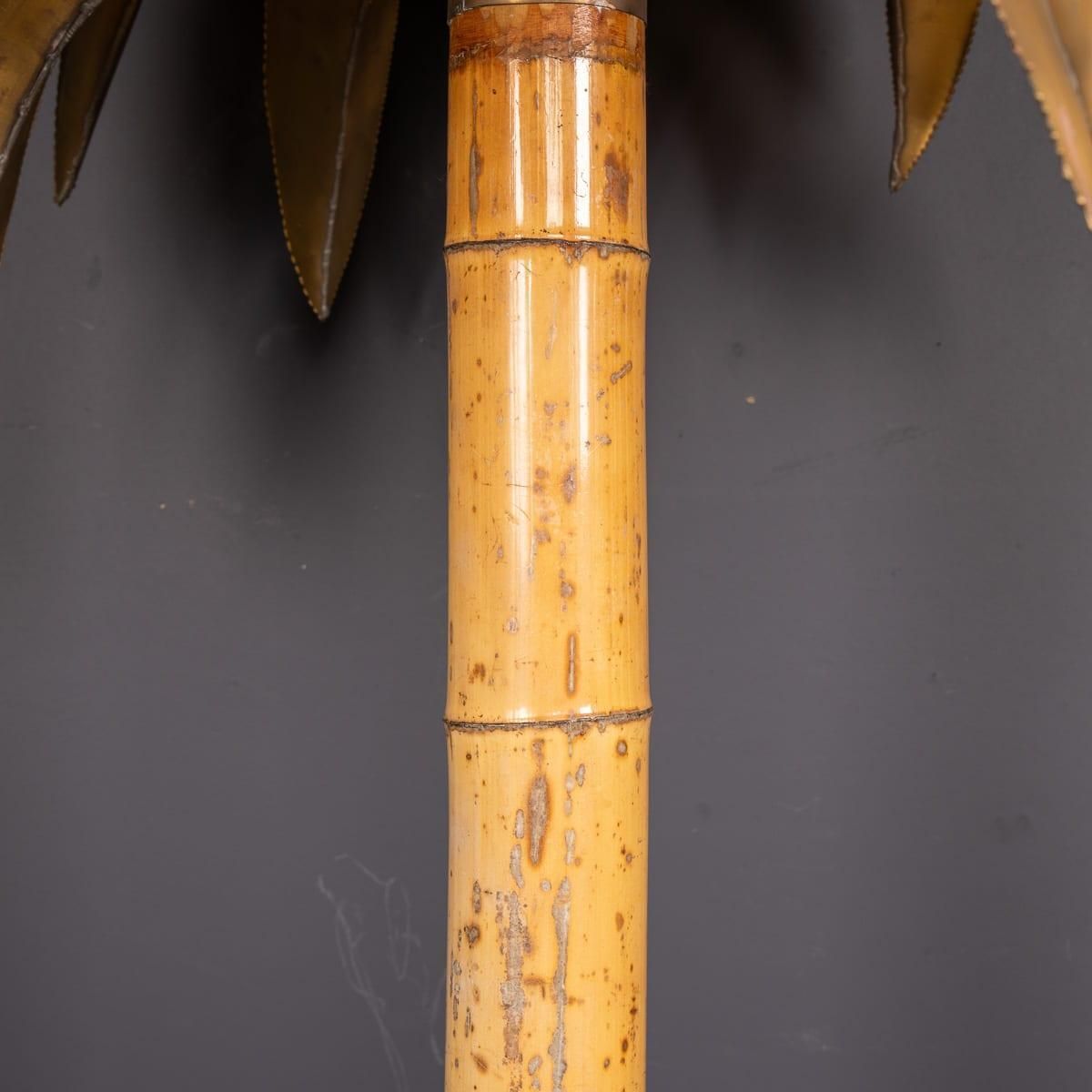 photo buy 20thc French Palm Tree Floor Lamp, Christian Techoueyres For Maison Jansen C1970