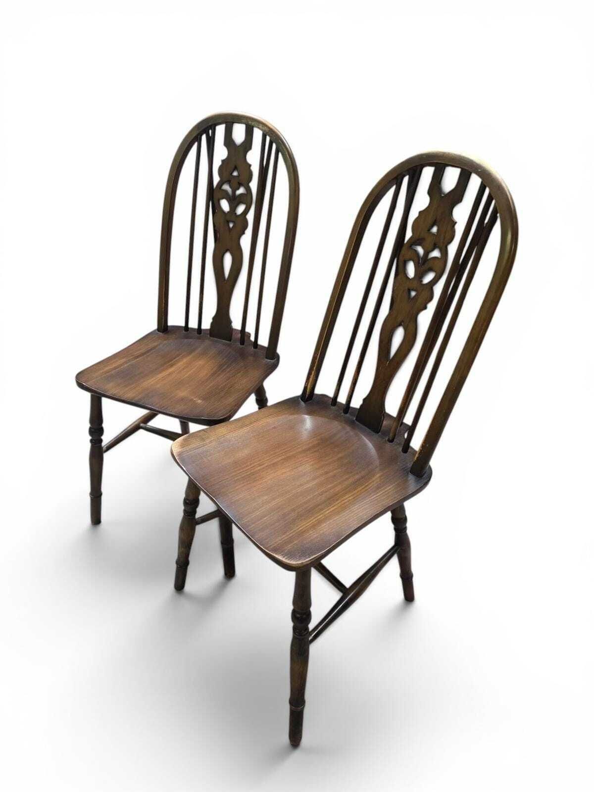 Vintage Windsor Style Dining Chairs / James Lupton & Sons Ltd / Set Of 6 / C1970 photo vinterior