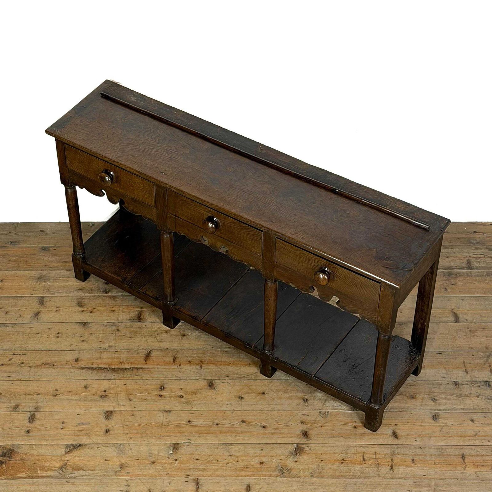 Antique 18th Century Oak Welsh Dresser Base | Antique Furniture | Welsh Antiques | Antique Storage | Antique Sideboard photo furniture