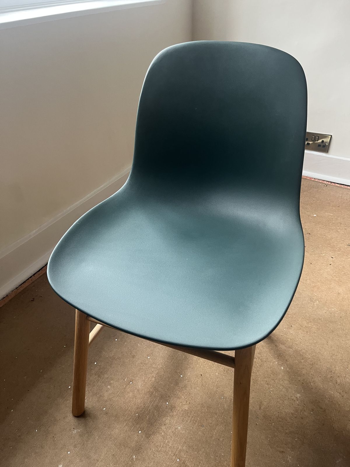 Set Of 4 Normann Copenhagen “Form” Green Dining Chairs & Armchairs   Scandinavian Design By Simon Legald photo furniture