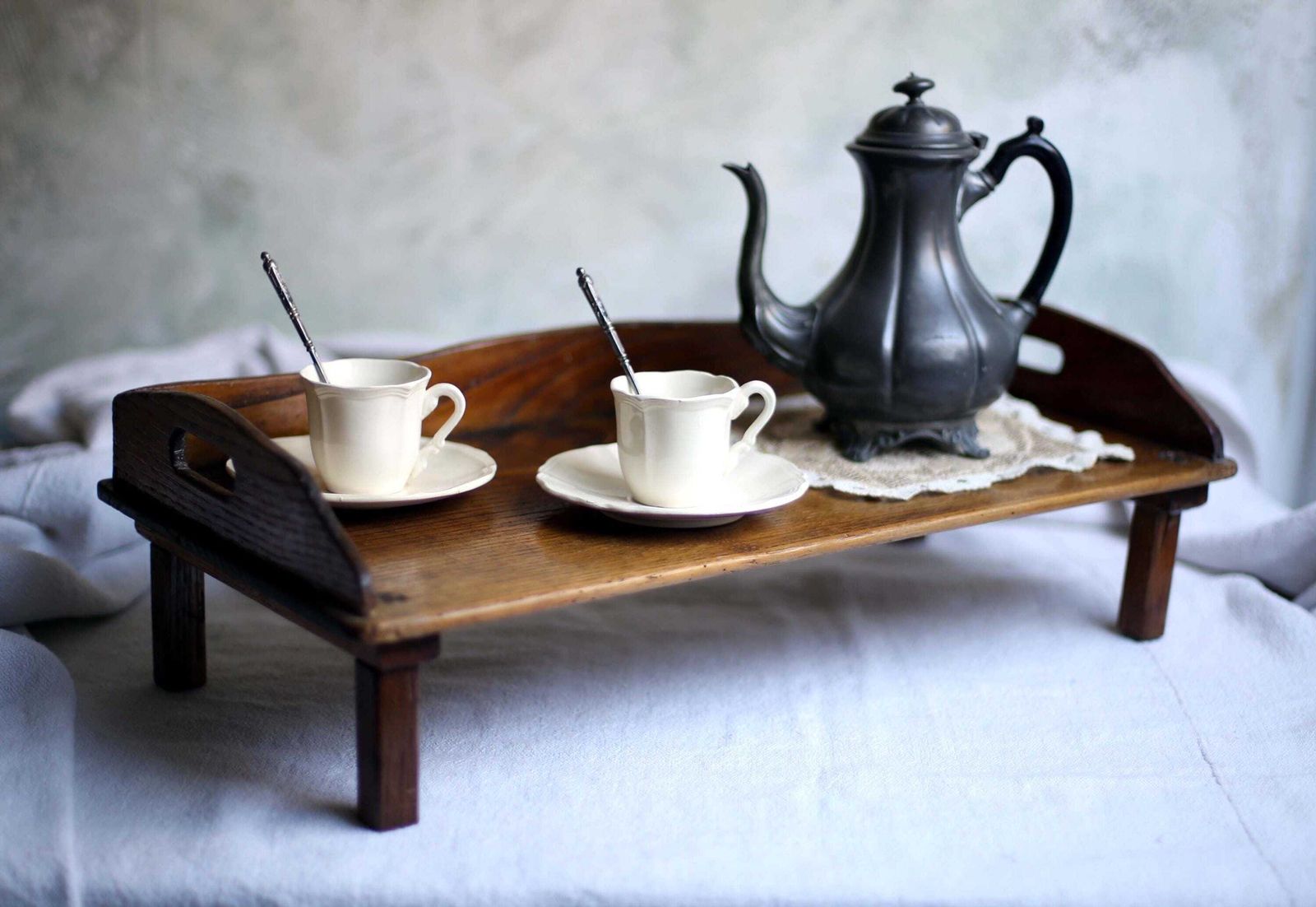 photo for sale Antique Rococo Gadrooned Coffee Pot Pewter V S Sheffield