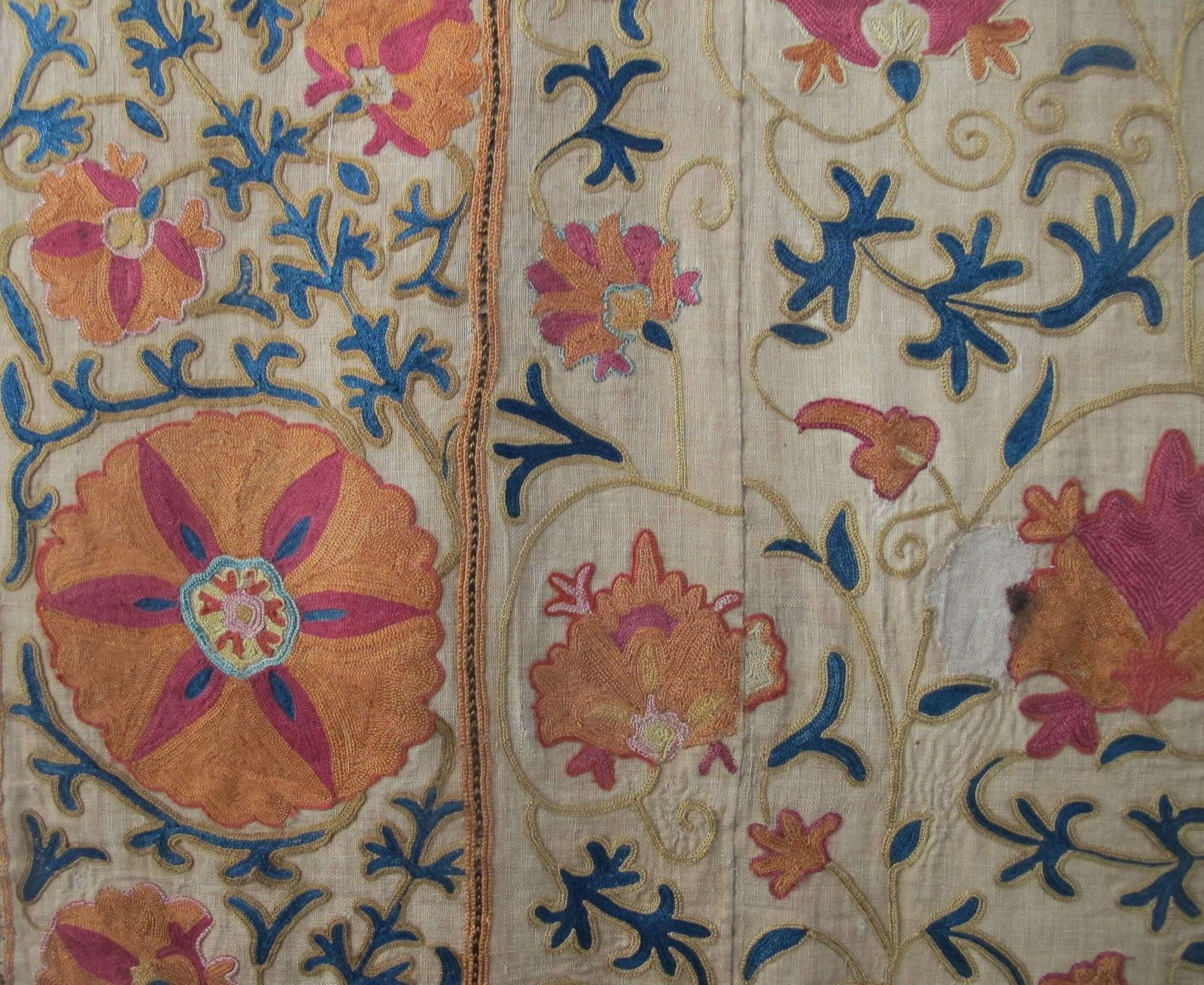 Bokhara Suzani, Oezbekistan, ca. 1850, 1,80m x 1,24m photo Textiel