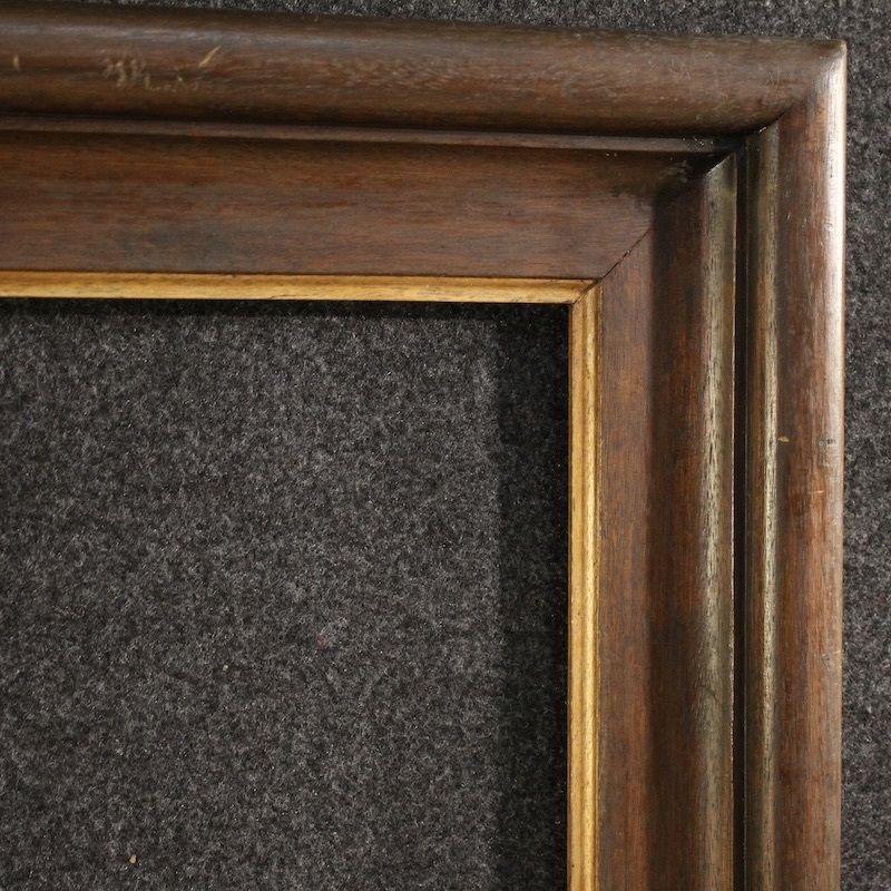 20e-eeuwse Nederlandse houten lijst photo Woonaccessoires