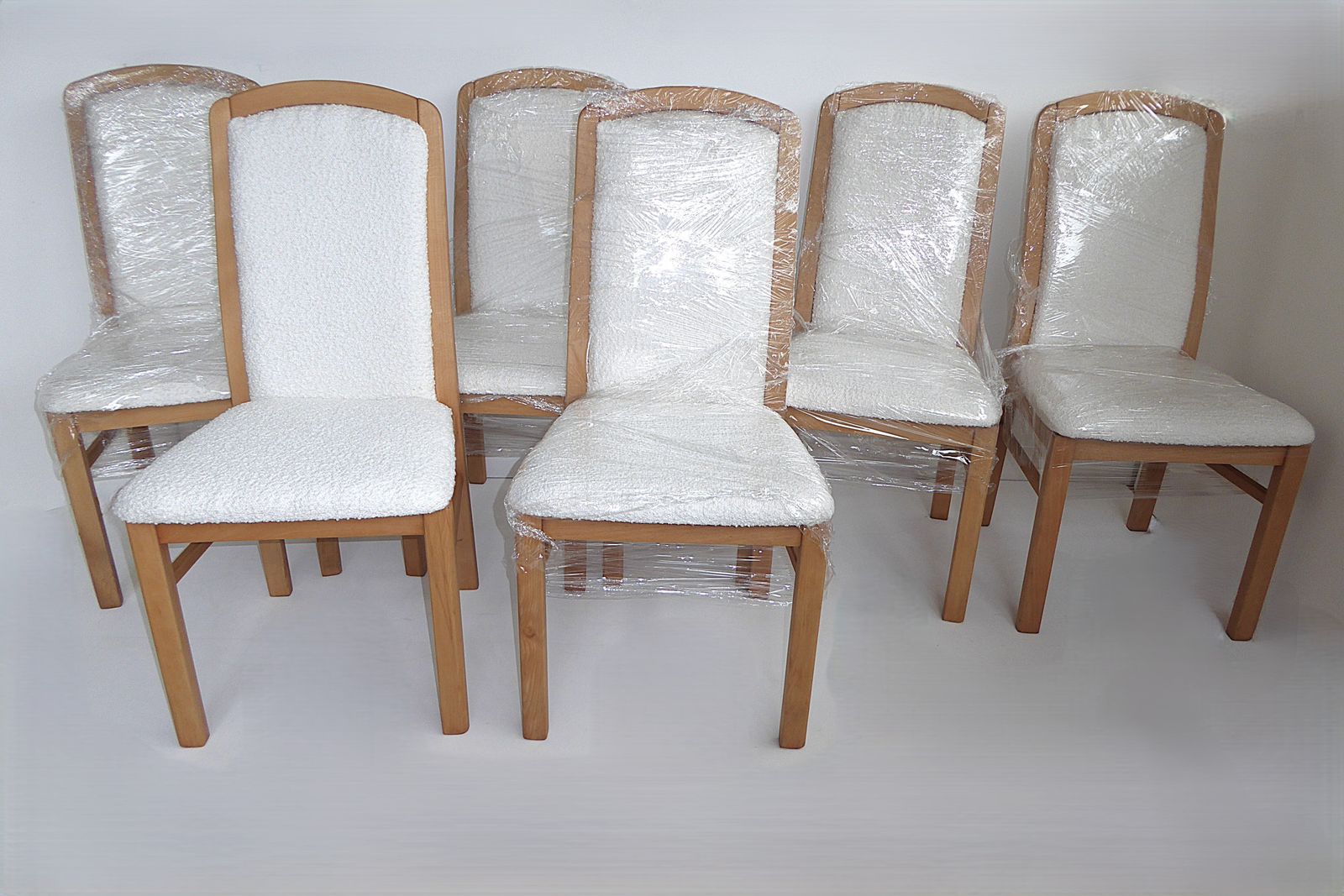 Mid Century Modern Set Of Six Dining Chairs photo furniture