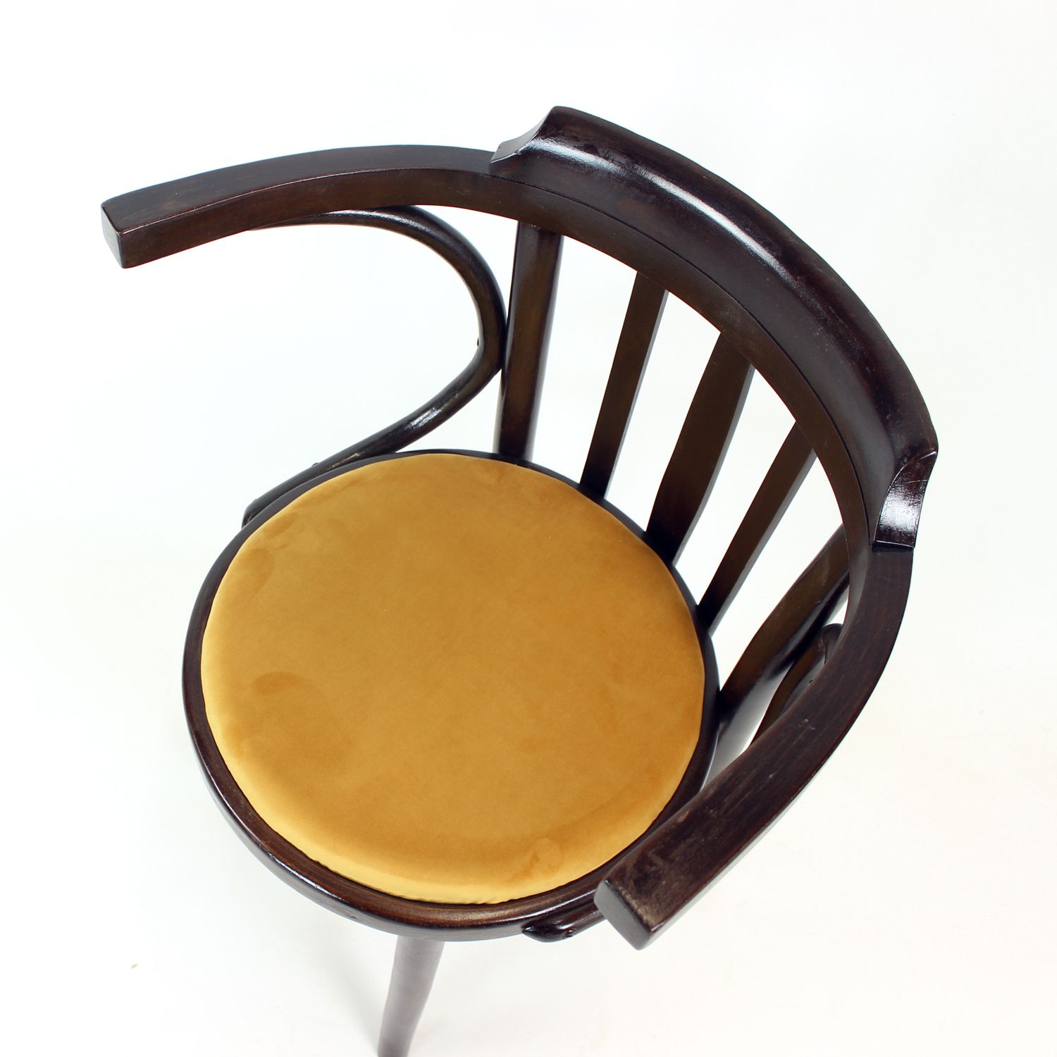 245.0 Michael Thonet No. 24 Bentwood Armchair By Ton, Czechoslovakia 1950s photo