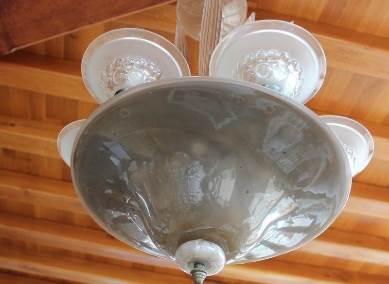 Chandelier Art Deco 20th photo Lighting