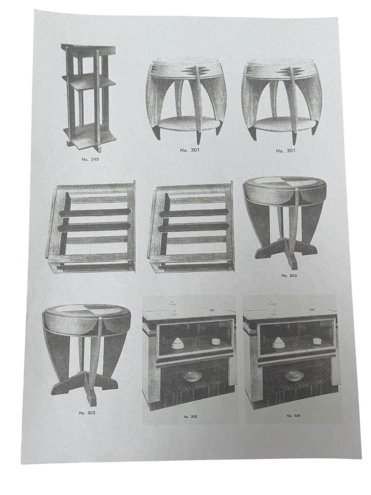 Furniture Art Deco Modernist 308 Cabinet By P.E.L. Izeren For De Genneper Molen, 1920s photo