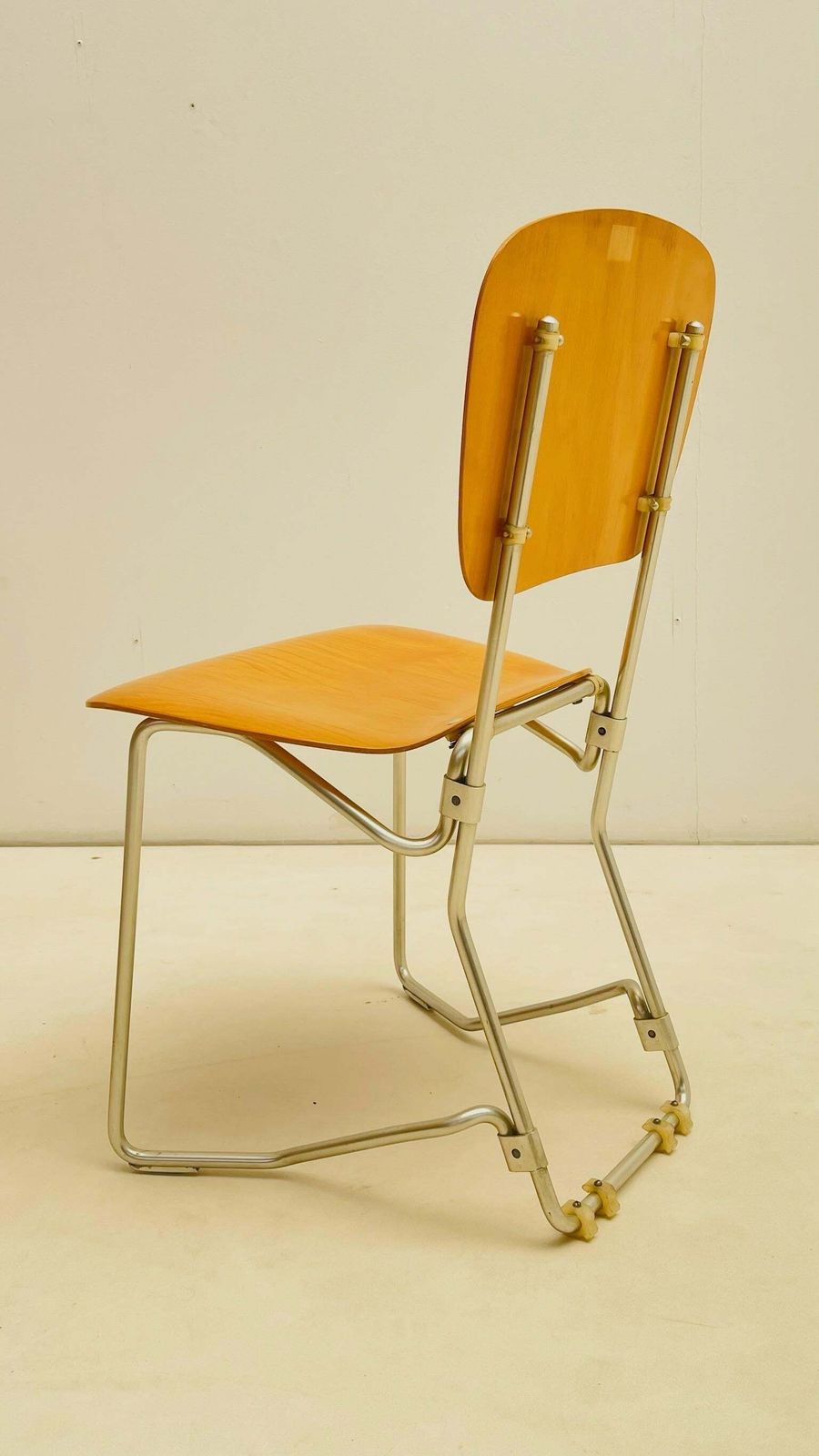 photo furniture Set Of 10 Aluflex Stacking Chairs By Armin Wirth For Ph. Zieringer Kg