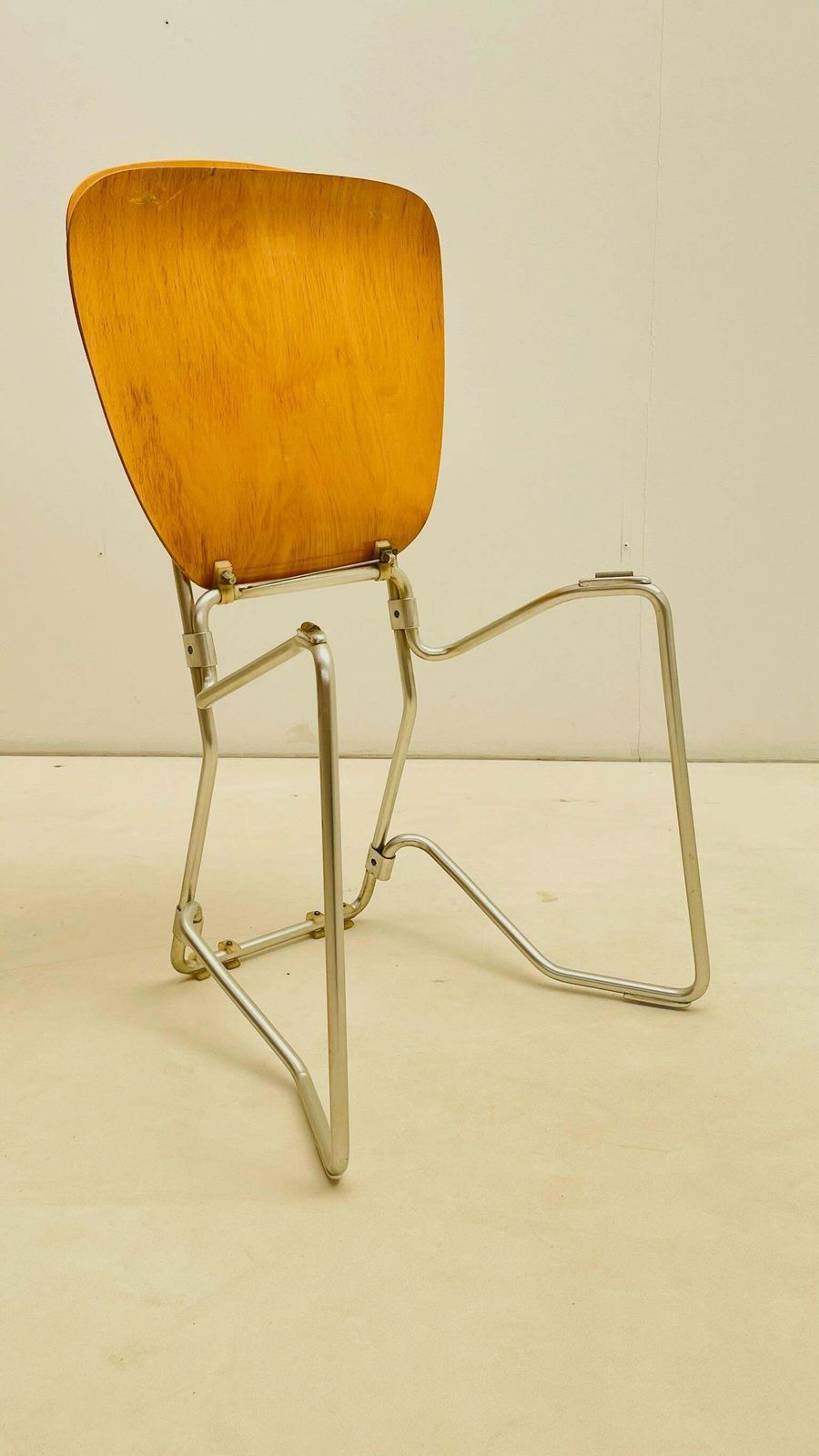 Furniture Set Of 10 Aluflex Stacking Chairs By Armin Wirth For Ph. Zieringer Kg photo