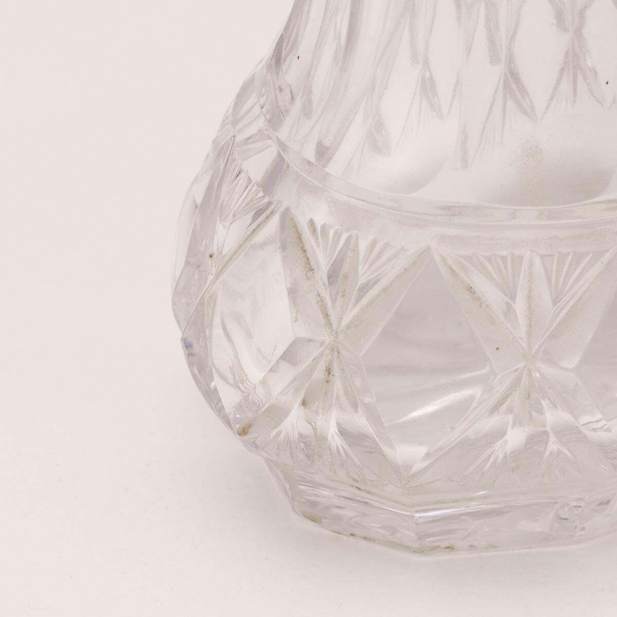 photo vinterior Antique Regency Cut Glass Scent Bottle By Mappin & Webb, Silver, 1812