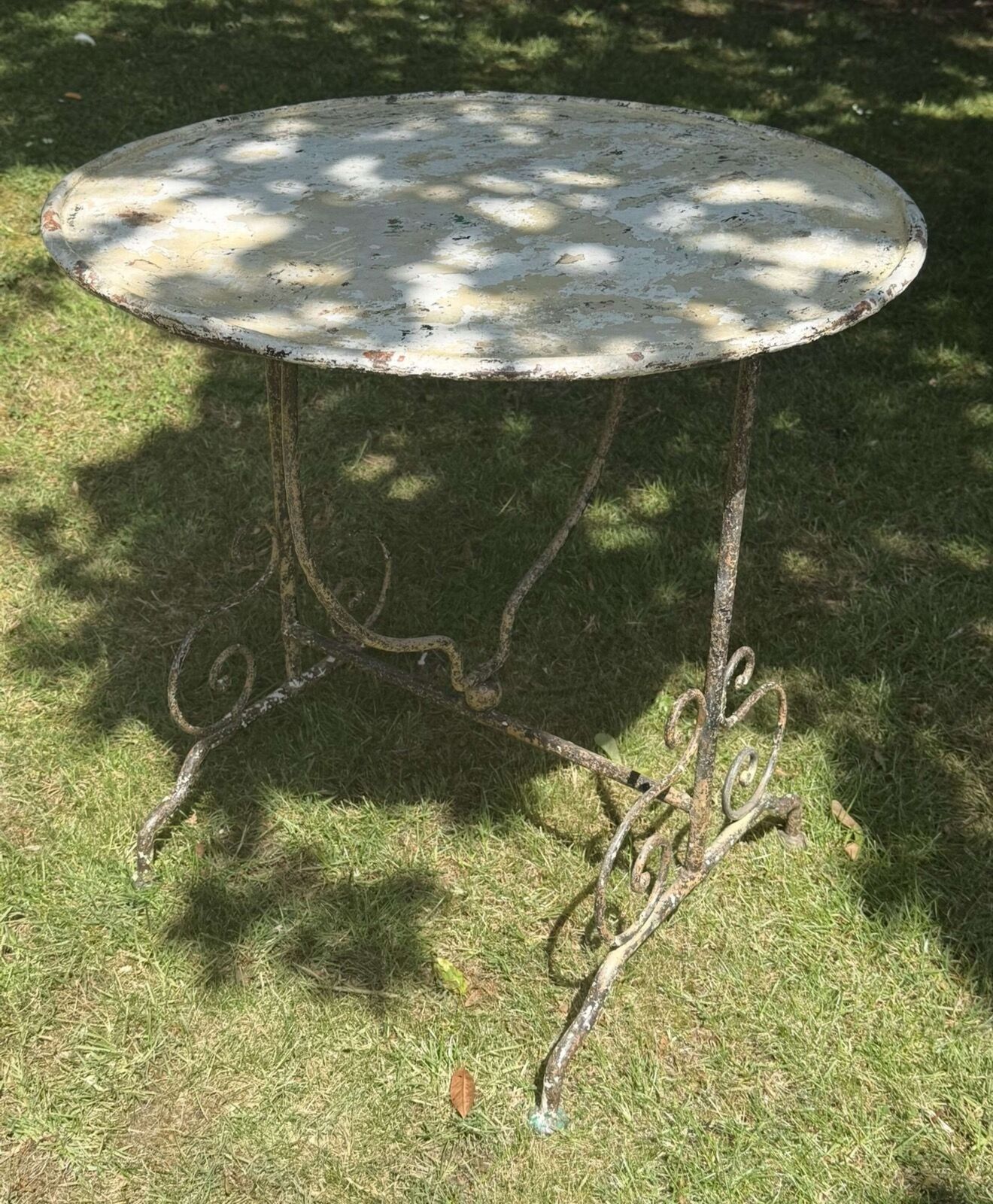 19th Century French Wine Tasting Table photo Garden Furniture
