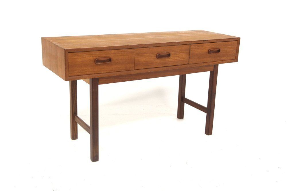 Scandinavian Teak Console Table, Sweden, 1960