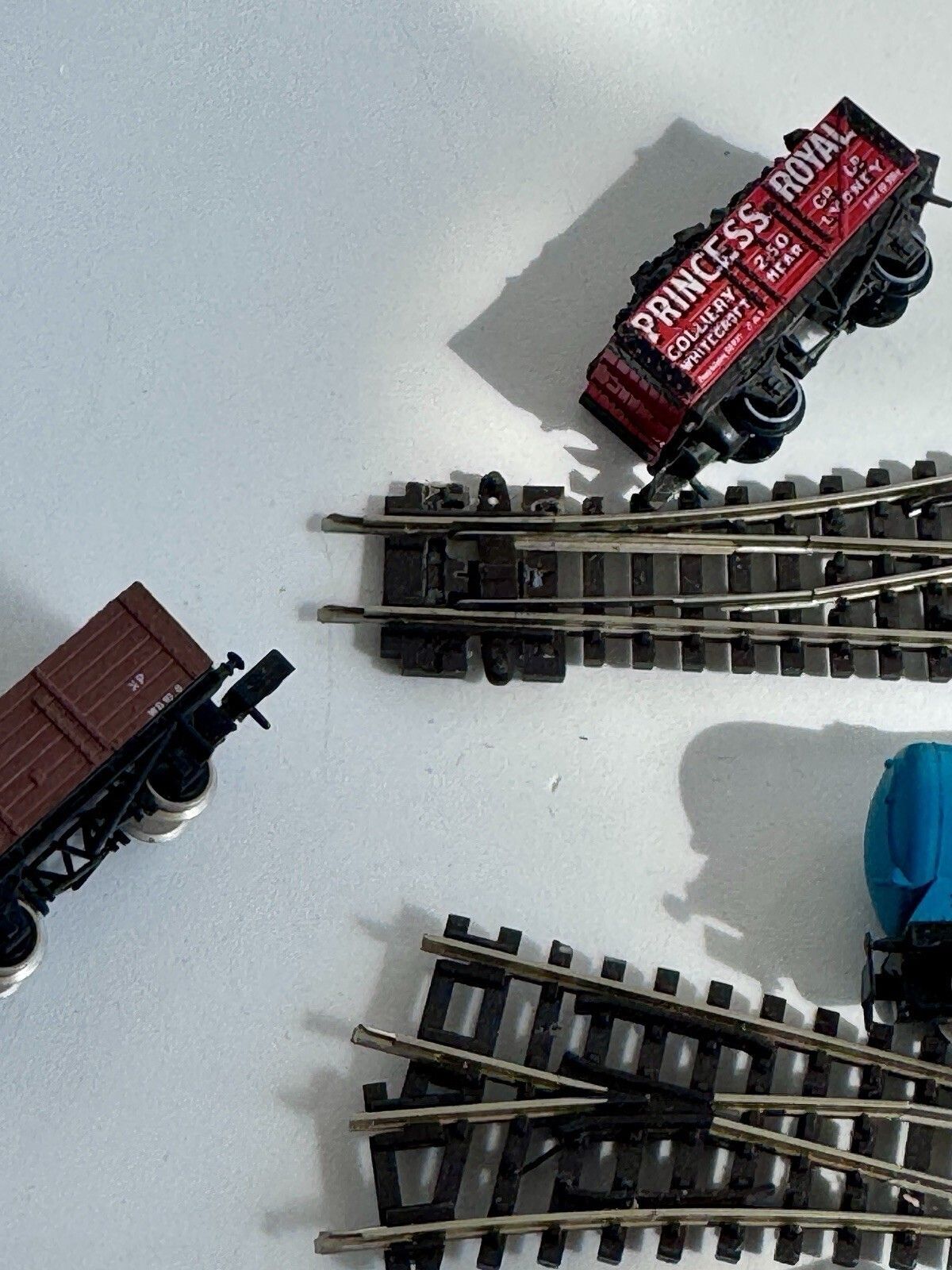Large Bundle Of Vintage Graham Farish N Gauge Model Railway Freight Wagons photo buy