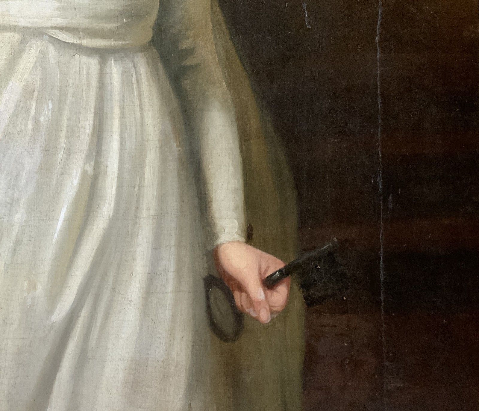 photo for sale John Opie Ra (1761  1807) Huge Oil Portrait Painting *Exhibited Harvard Museum*