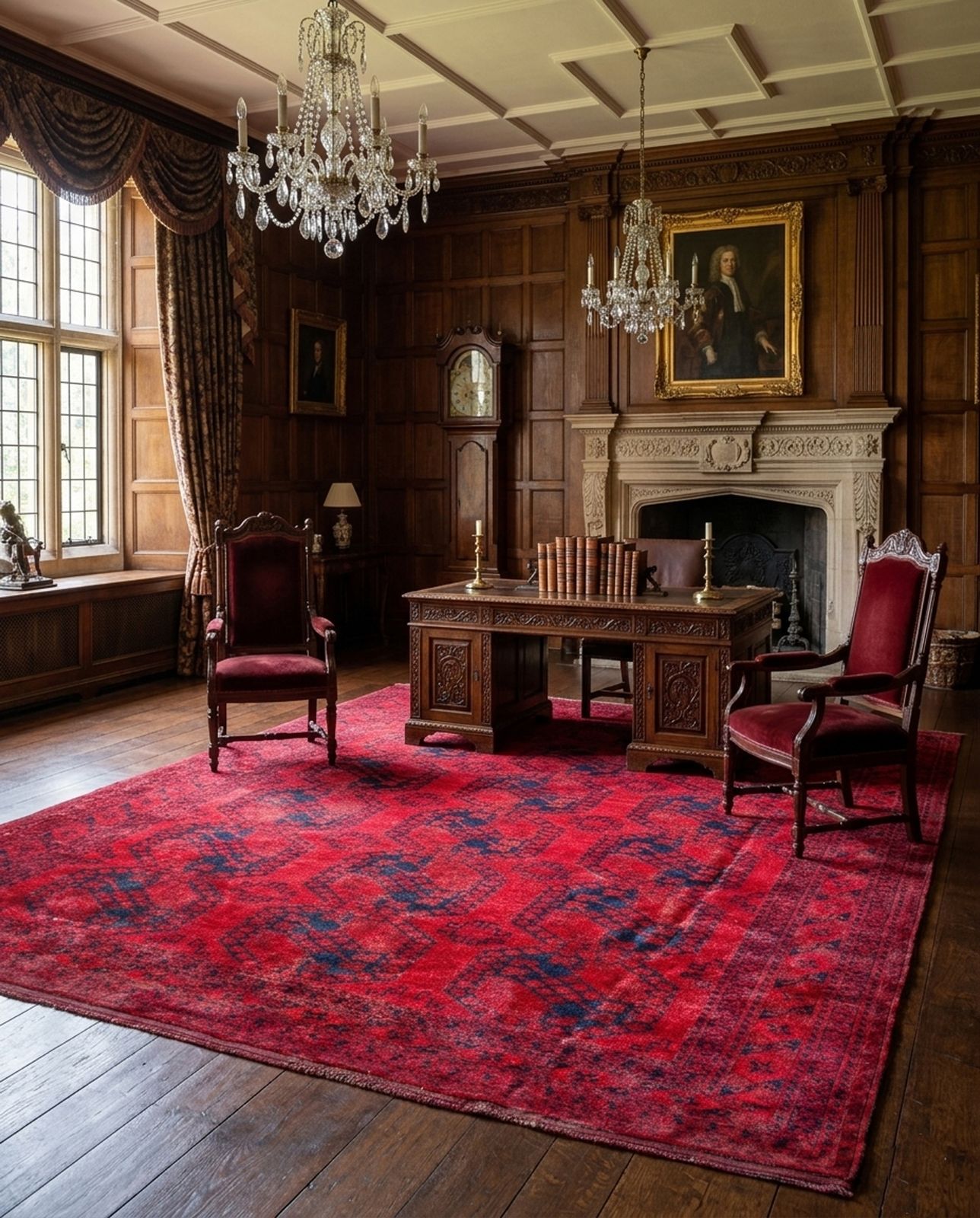 Antique Aktche Carpet 322x265cm photo 5000.0