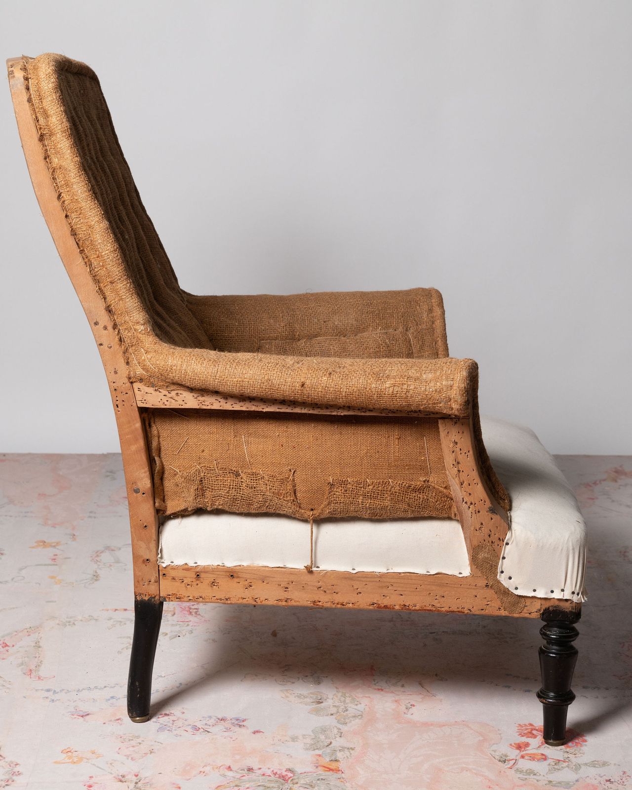 Napoleon III French Chair, 1800s photo furniture