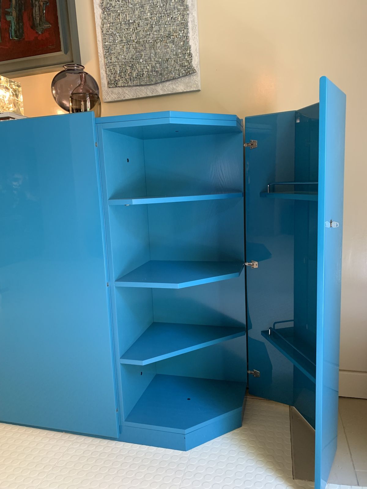 photo vinterior 'Bramante' Cabinet By Kazuhide Takahama For Gavina, Italy, 1975 Ca.