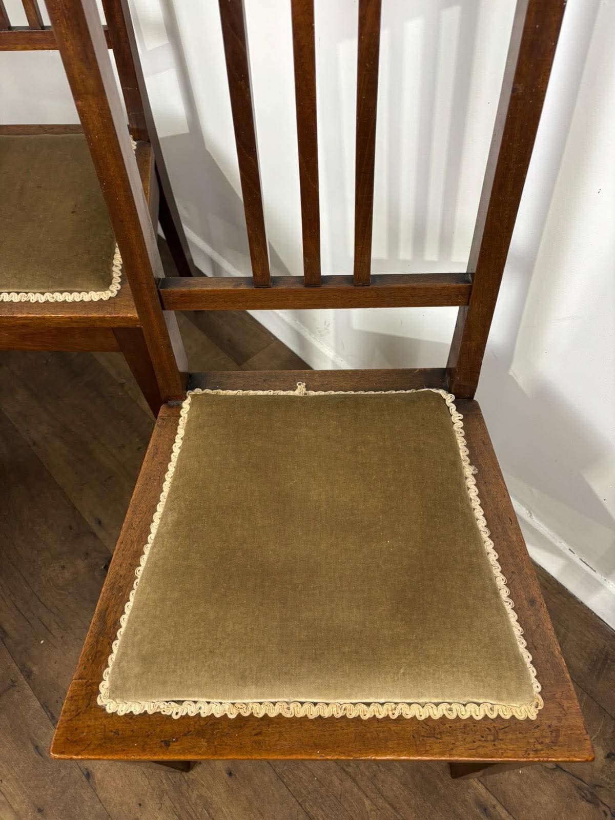photo for sale Edwardian Set Of Three Mahogany Bedroom Chairs