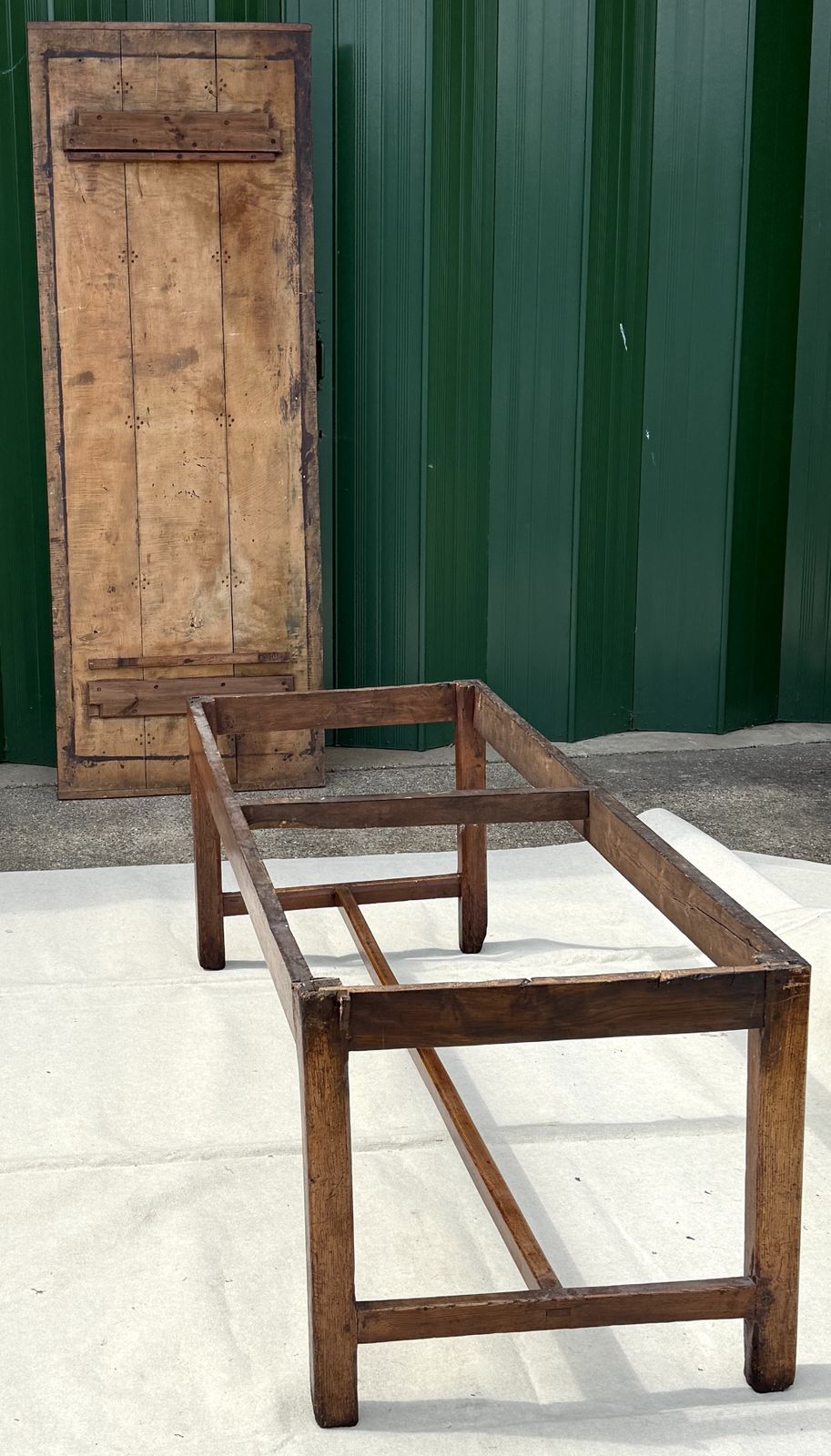 Furniture Large English 18th Century Farmhouse Kitchen Dining Table (England, Circa 1760) photo