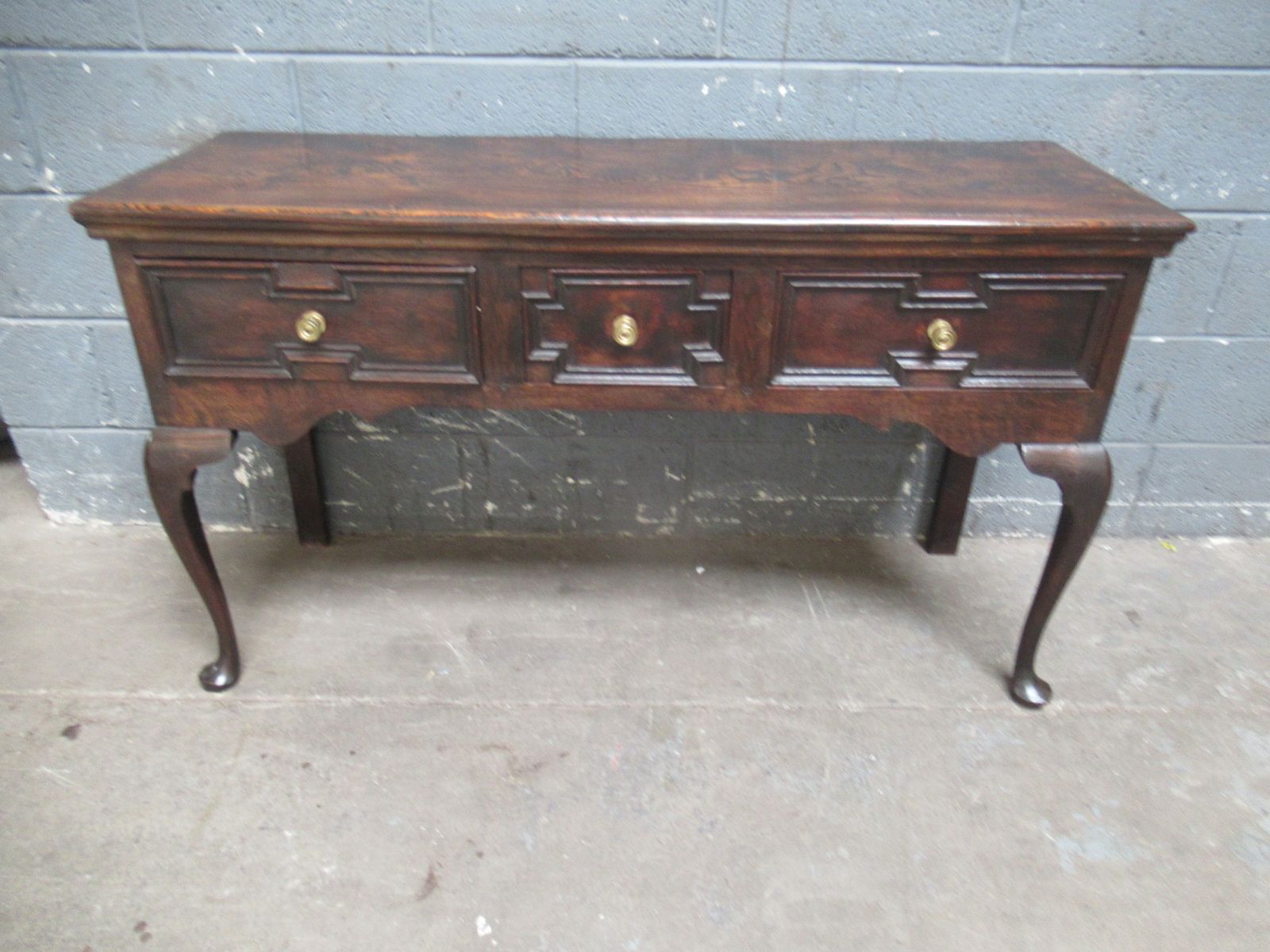 A Small Antique Oak  Style Dresser    Dating From Around 1900 photo furniture