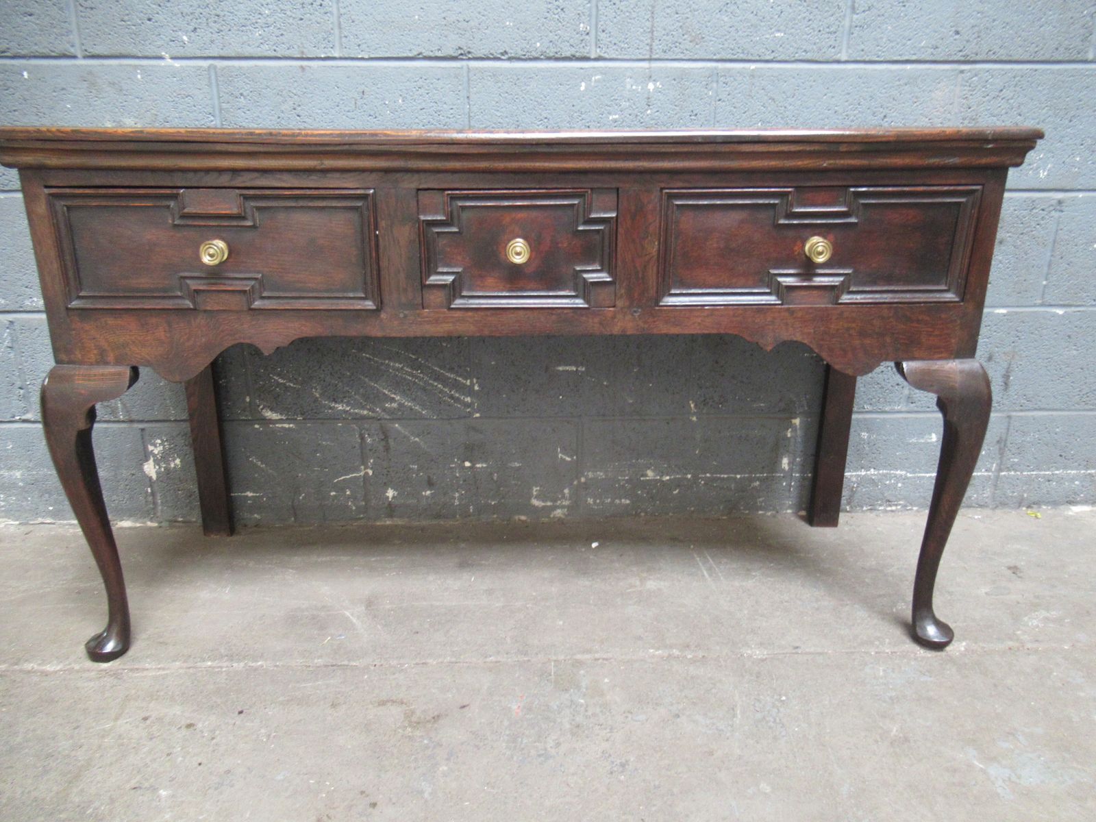 A Small Antique Oak  Style Dresser    Dating From Around 1900 photo for sale