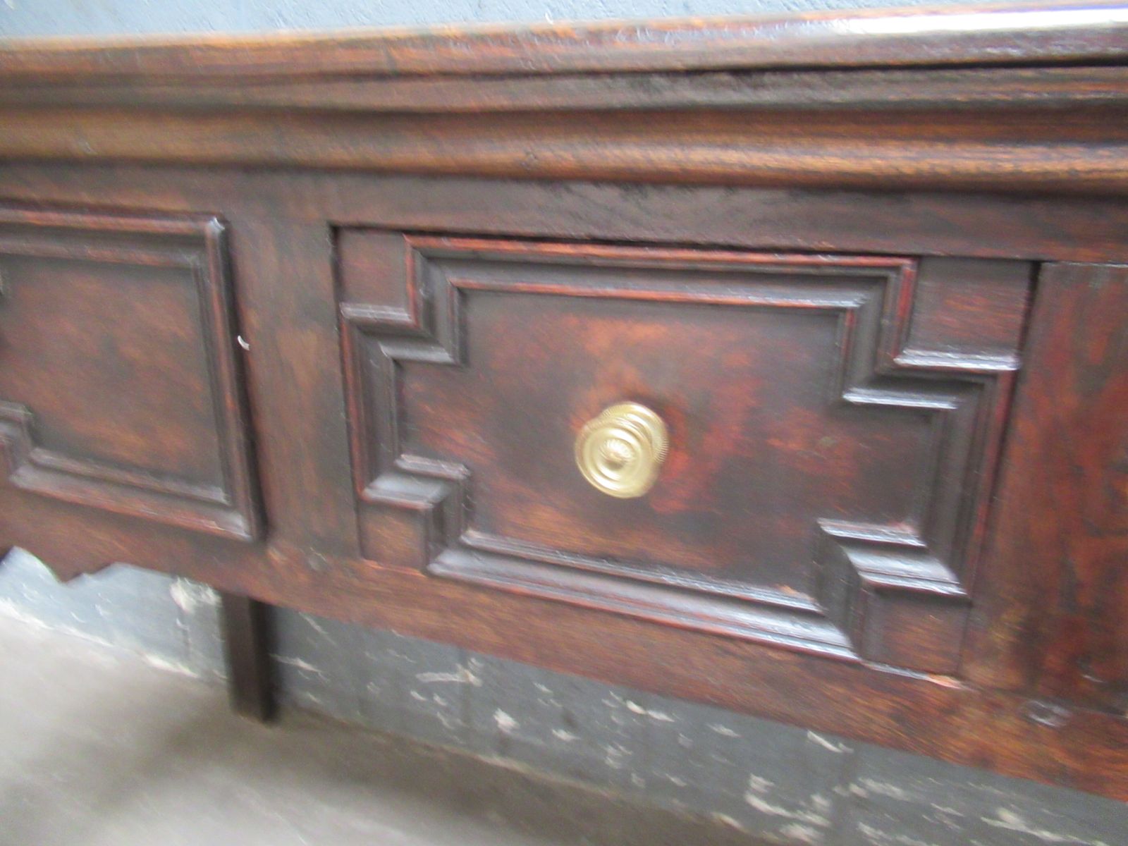 A Small Antique Oak  Style Dresser    Dating From Around 1900 photo 345.0