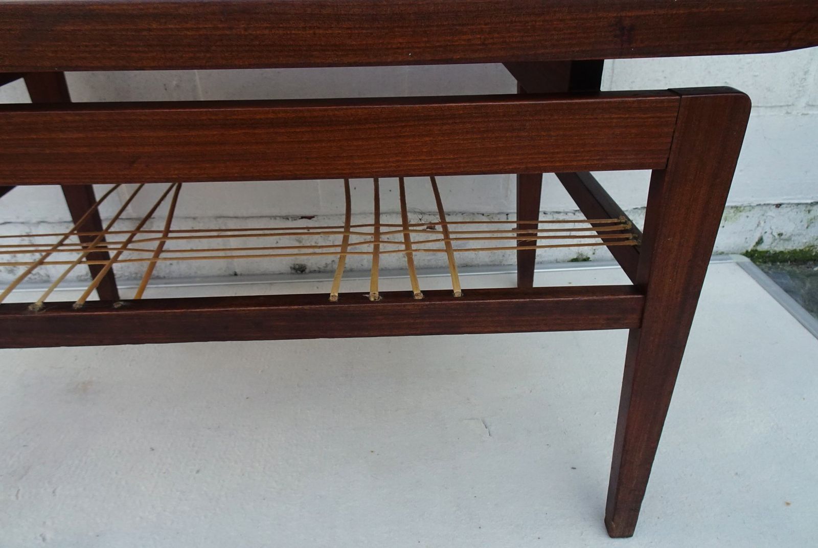 photo buy Teak Coffee Table With Ceramic Tiles From Vallauris Lascaux, 1950s