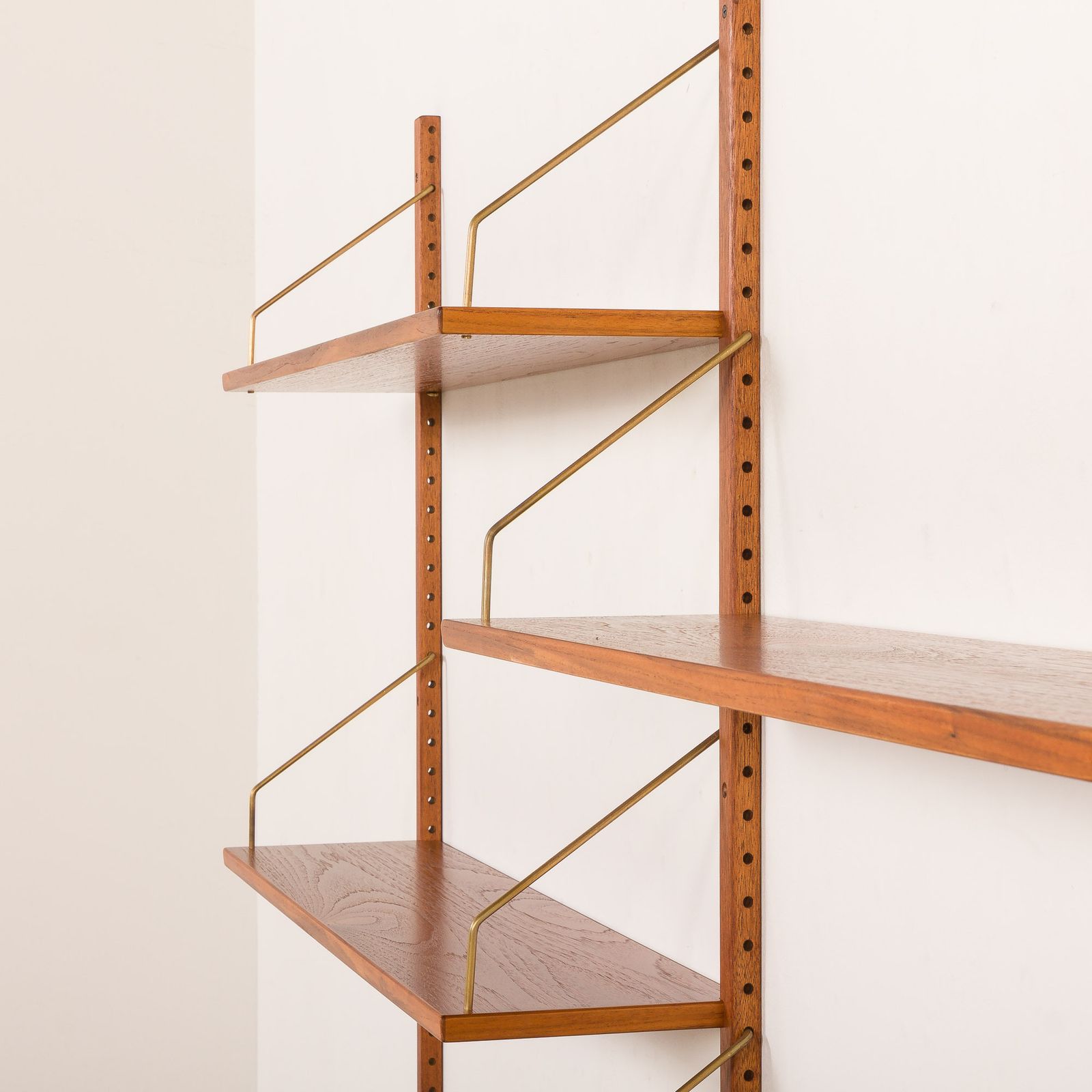 2778.0 Hansen And Guldborg Teak Wall Unit, Hg Furniture, 1960s photo