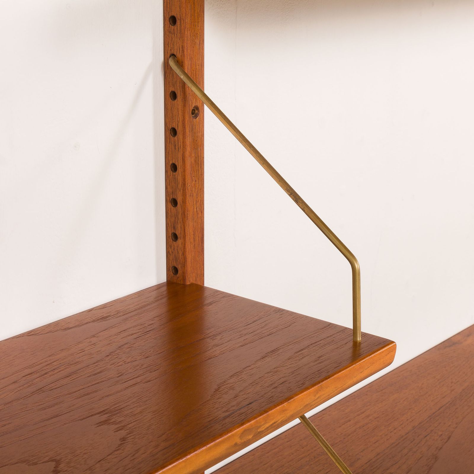 photo vinterior Hansen And Guldborg Teak Wall Unit, Hg Furniture, 1960s