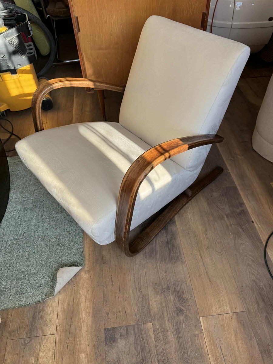 Model H 269 Lounge Chair van Jindrich Halabala, jaren 1930 photo furniture