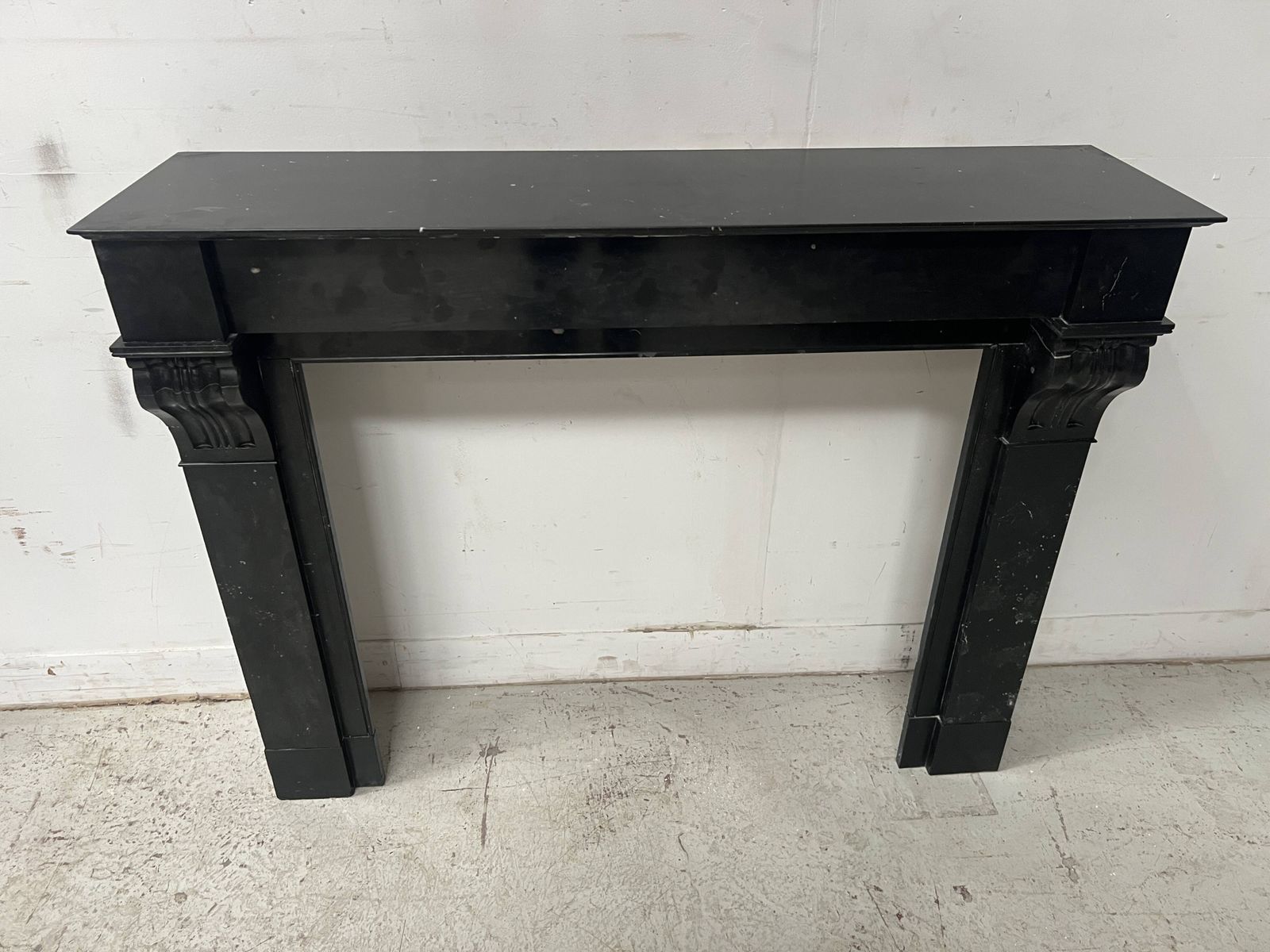 Napoleon III Period Fireplace With A Black Marble Corbel. 19th Century. photo 3243.0